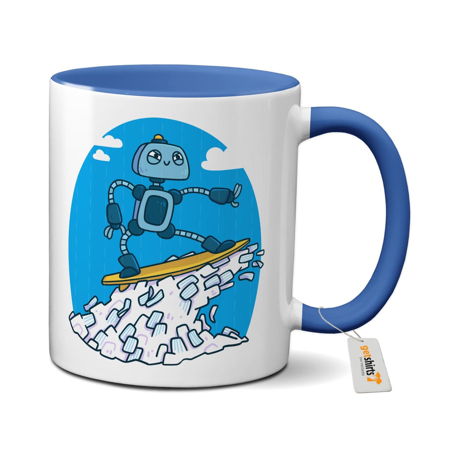 Tasse colorée - Vague de vocabulaire