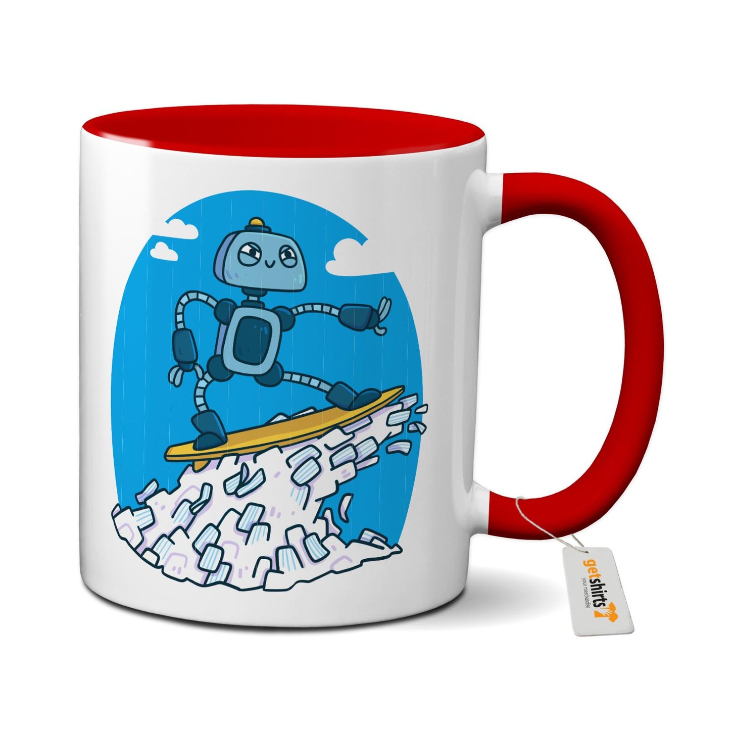 Tasse colorée - Vague de vocabulaire