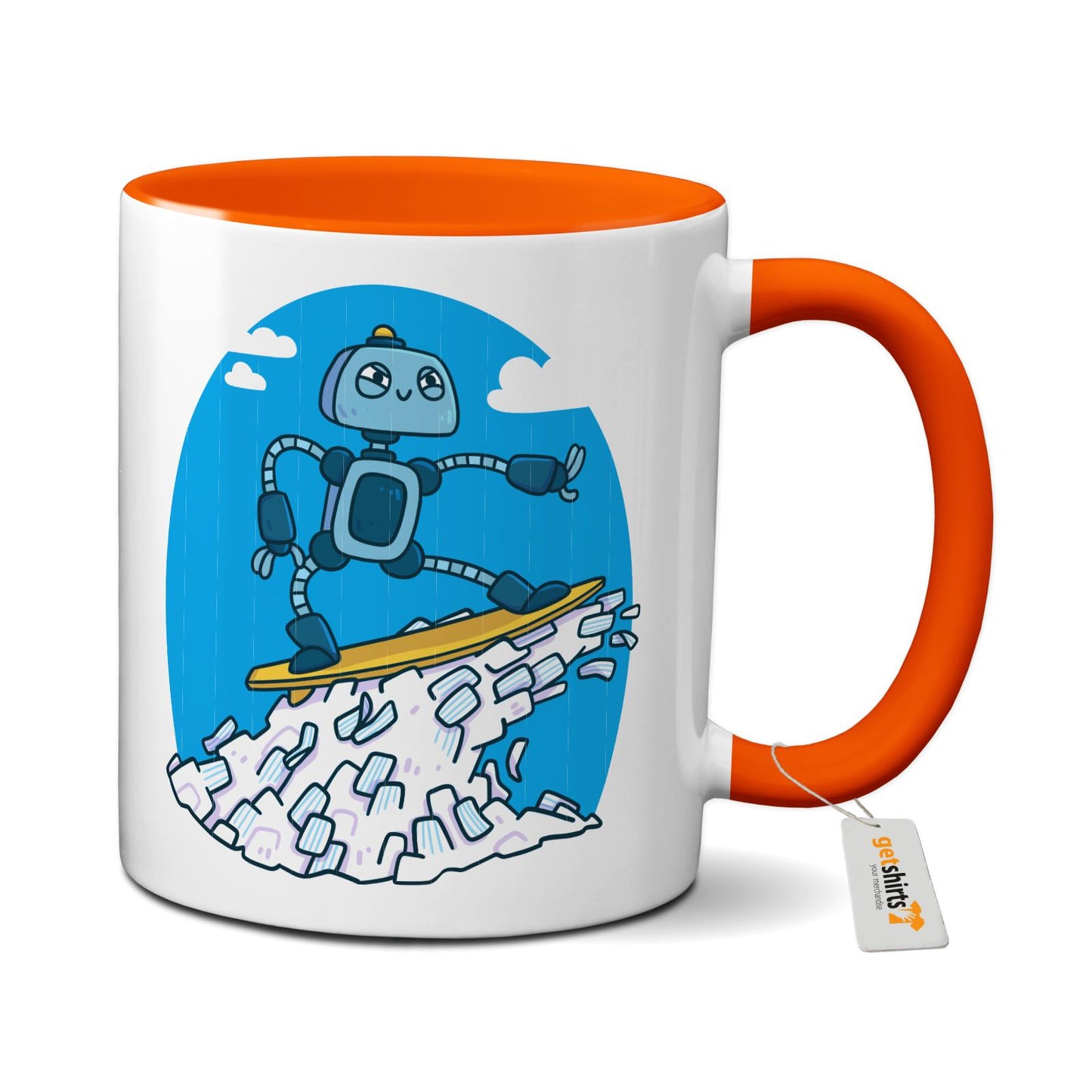 Tasse colorée - Vague de vocabulaire