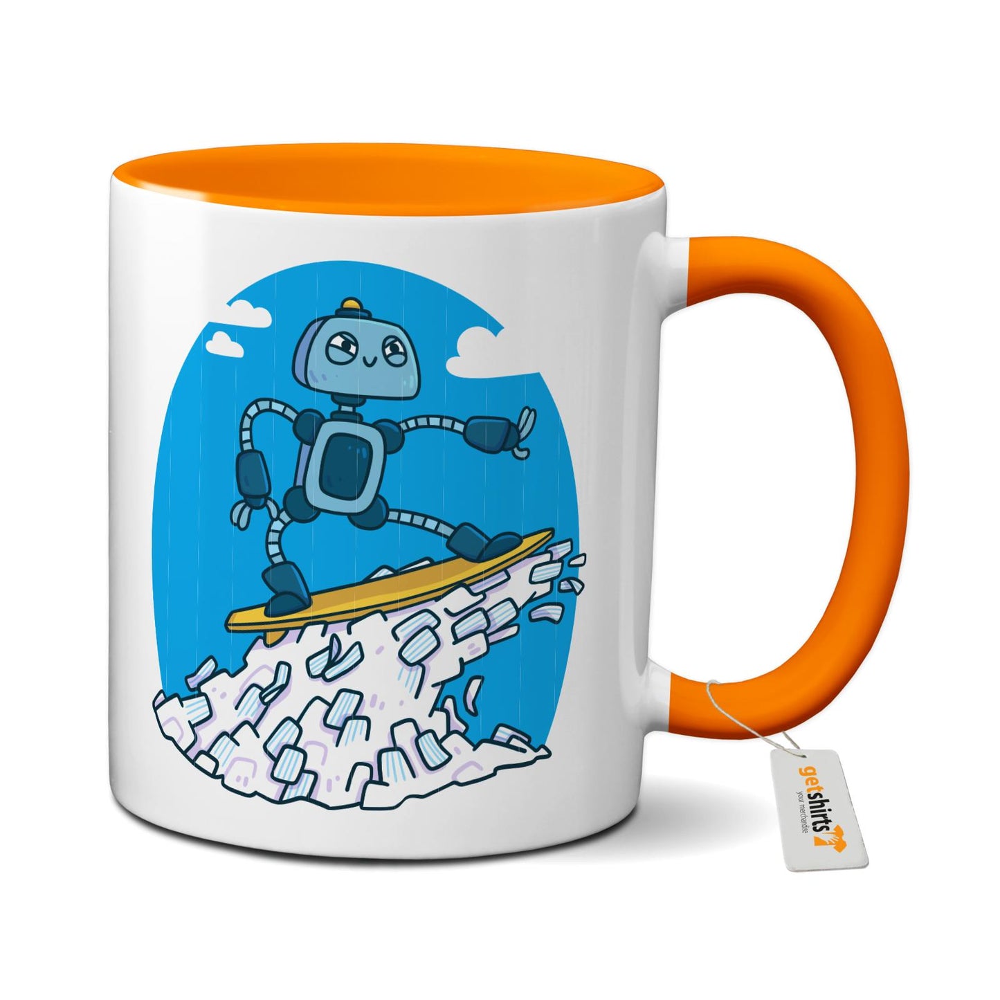 Tasse colorée - Vague de vocabulaire