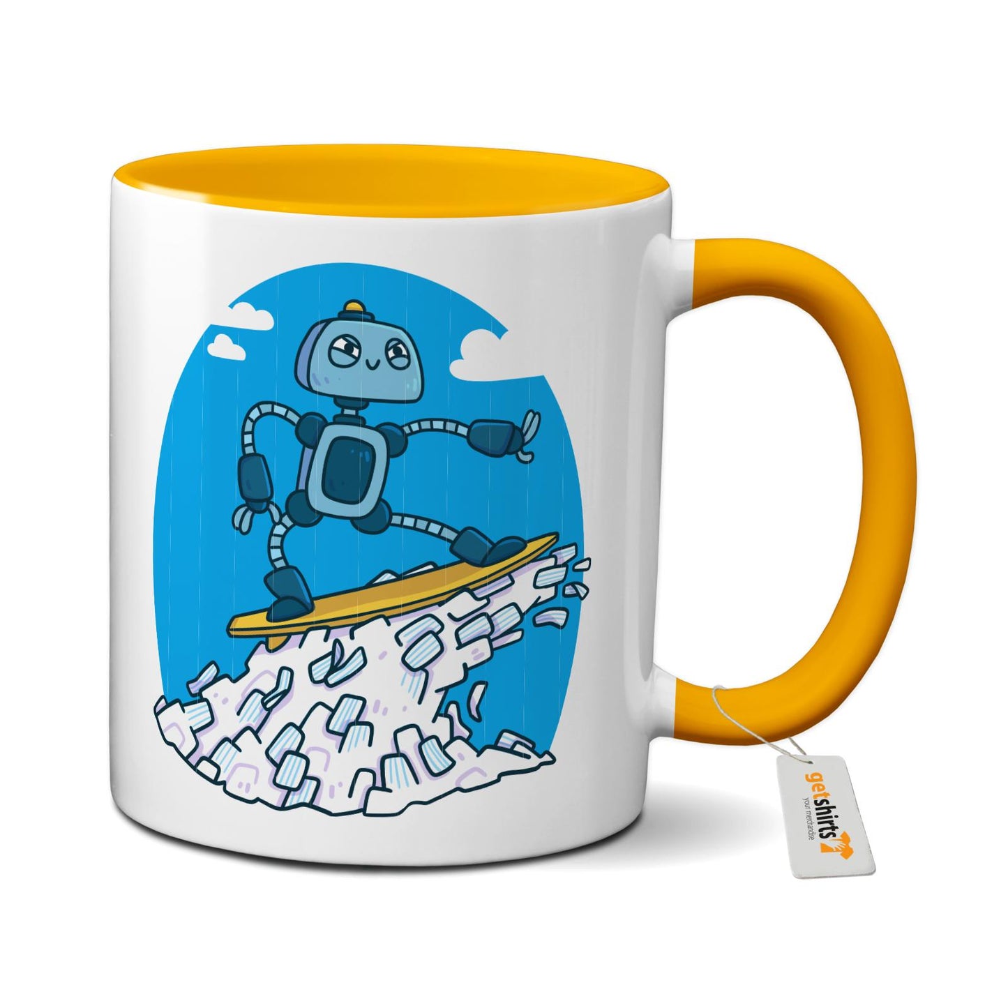 Tasse colorée - Vague de vocabulaire