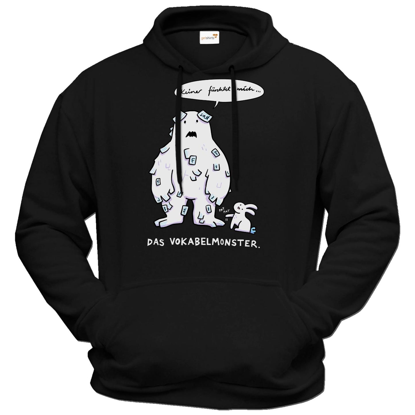 Sweat à capuche Premium FAIR WEAR - Le Monstre du Vocabulaire