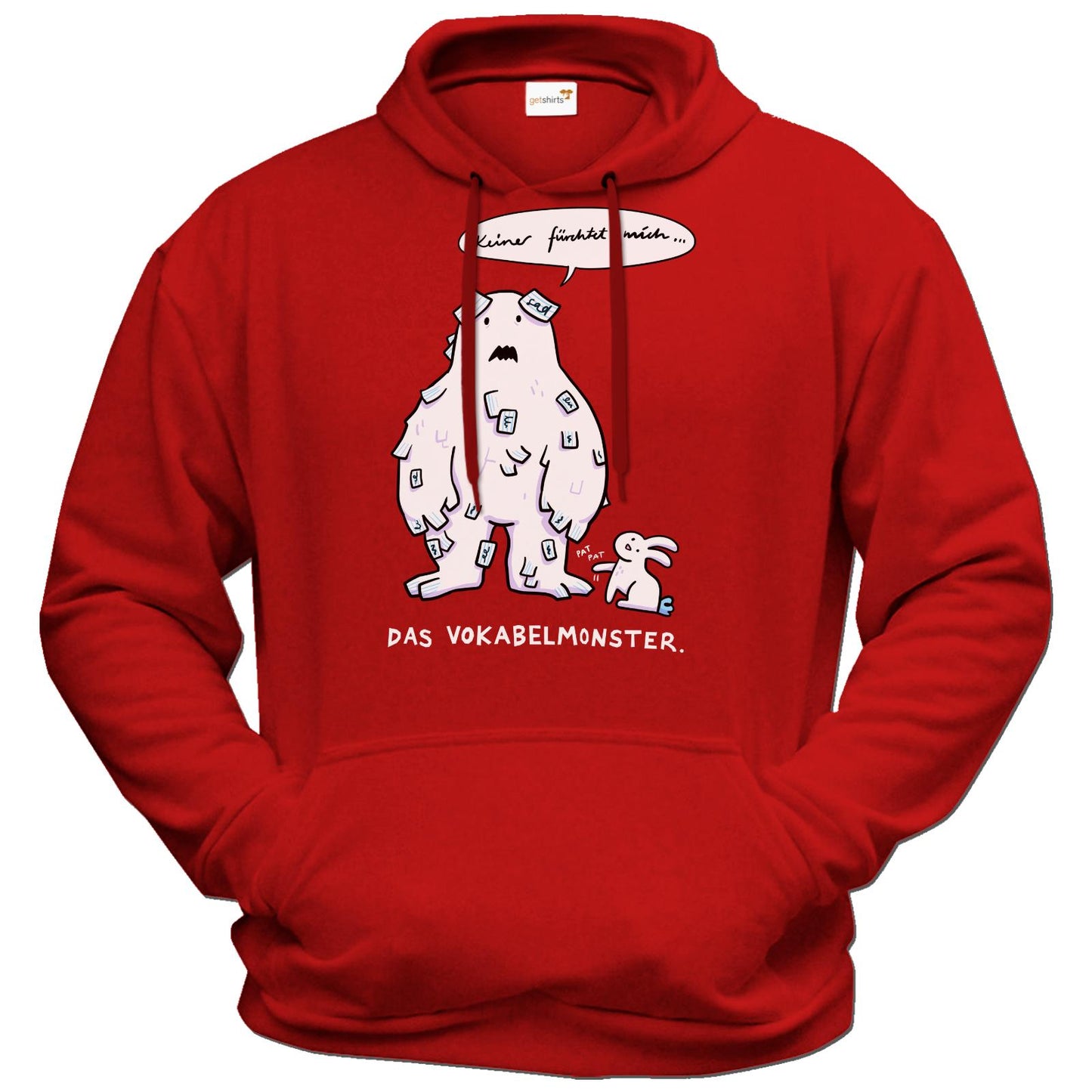 Sweat à capuche Premium FAIR WEAR - Le Monstre du Vocabulaire