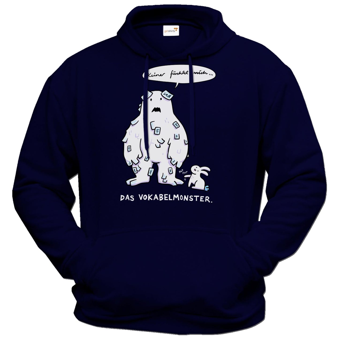 Sweat à capuche Premium FAIR WEAR - Le Monstre du Vocabulaire