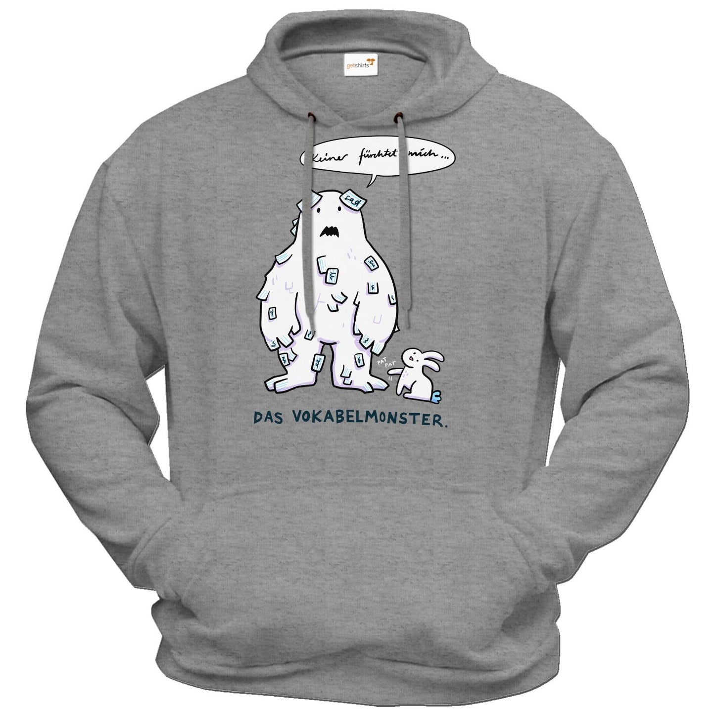Sweat à capuche Premium FAIR WEAR - Le Monstre du Vocabulaire