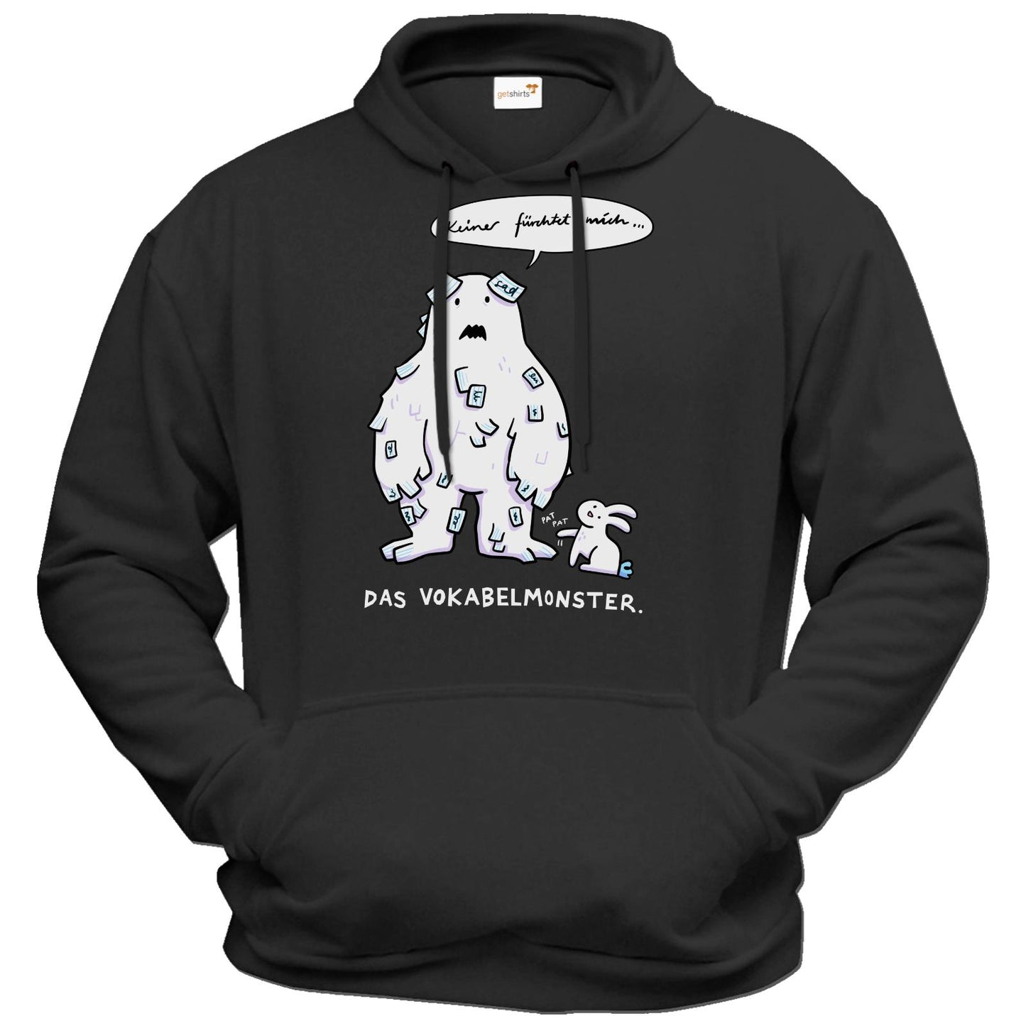Sweat à capuche Premium FAIR WEAR - Le Monstre du Vocabulaire