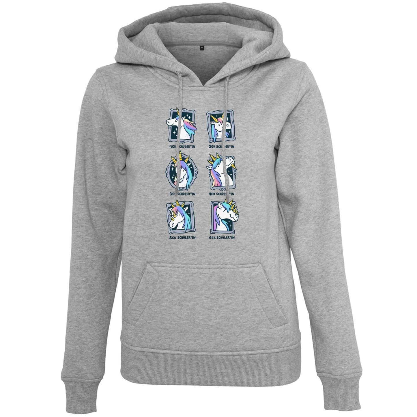 Sweat à capuche épais pour femme - Partition Licorne