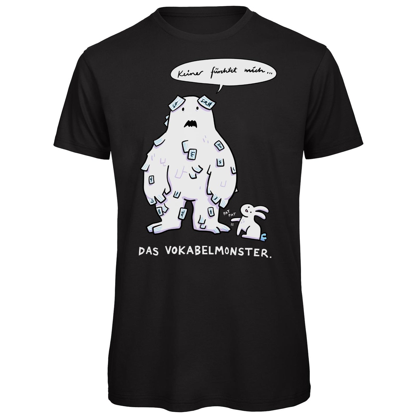 T-shirt bio - Le monstre du vocabulaire