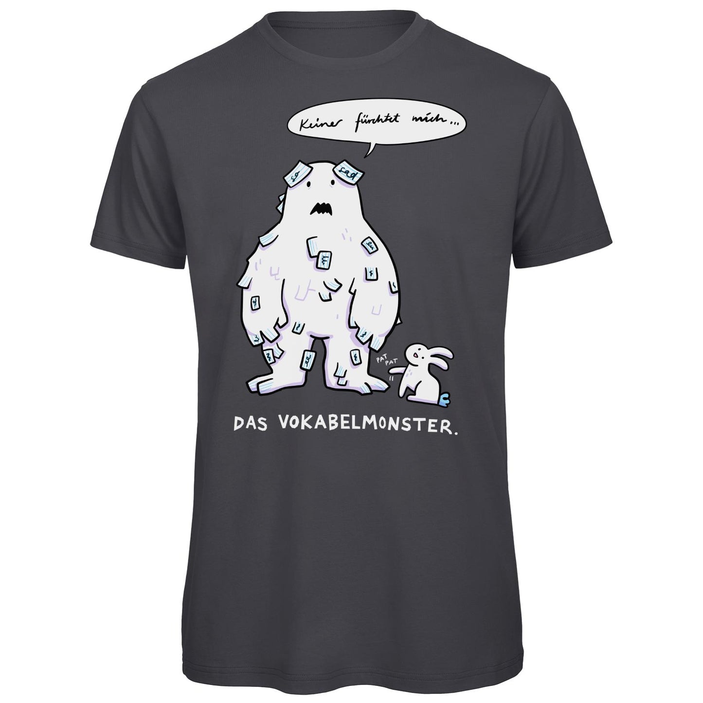 T-shirt bio - Le monstre du vocabulaire