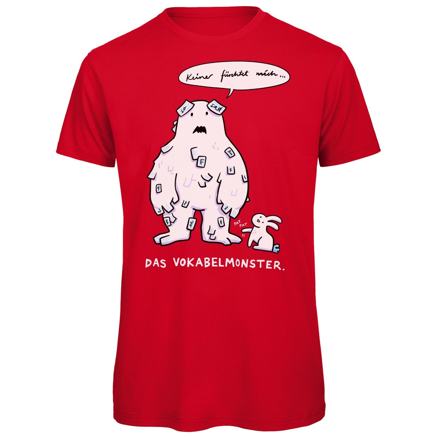 T-shirt bio - Le monstre du vocabulaire