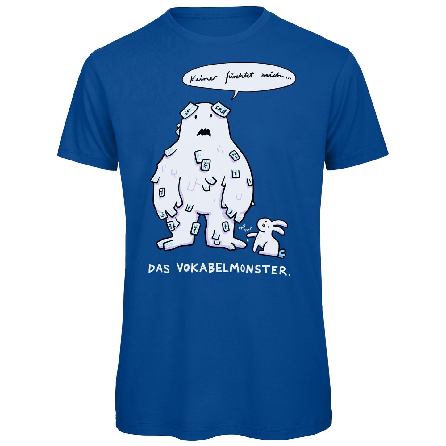 T-shirt bio - Le monstre du vocabulaire