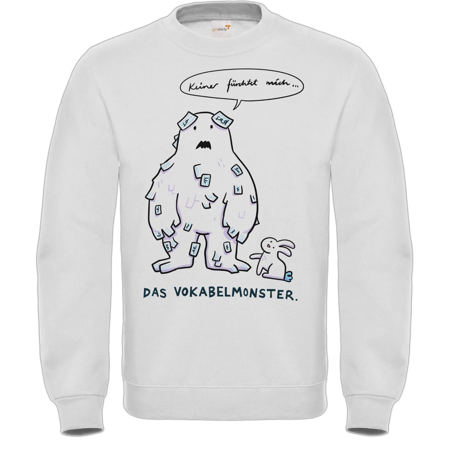 Sweat-shirt FAIR WEAR - Le Monstre du Vocabulaire