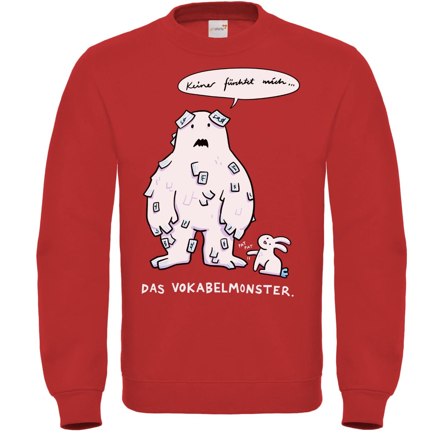 Sweat-shirt FAIR WEAR - Le Monstre du Vocabulaire