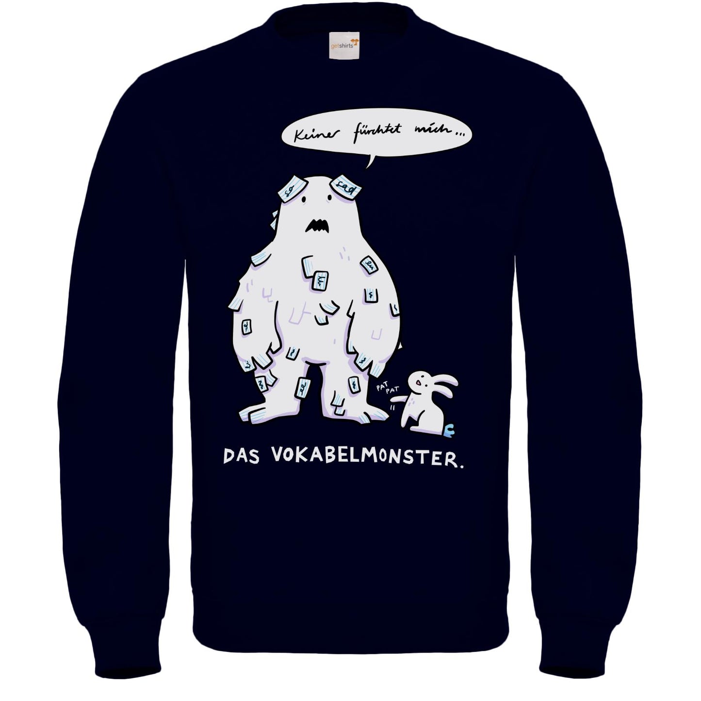 Sweat-shirt FAIR WEAR - Le Monstre du Vocabulaire