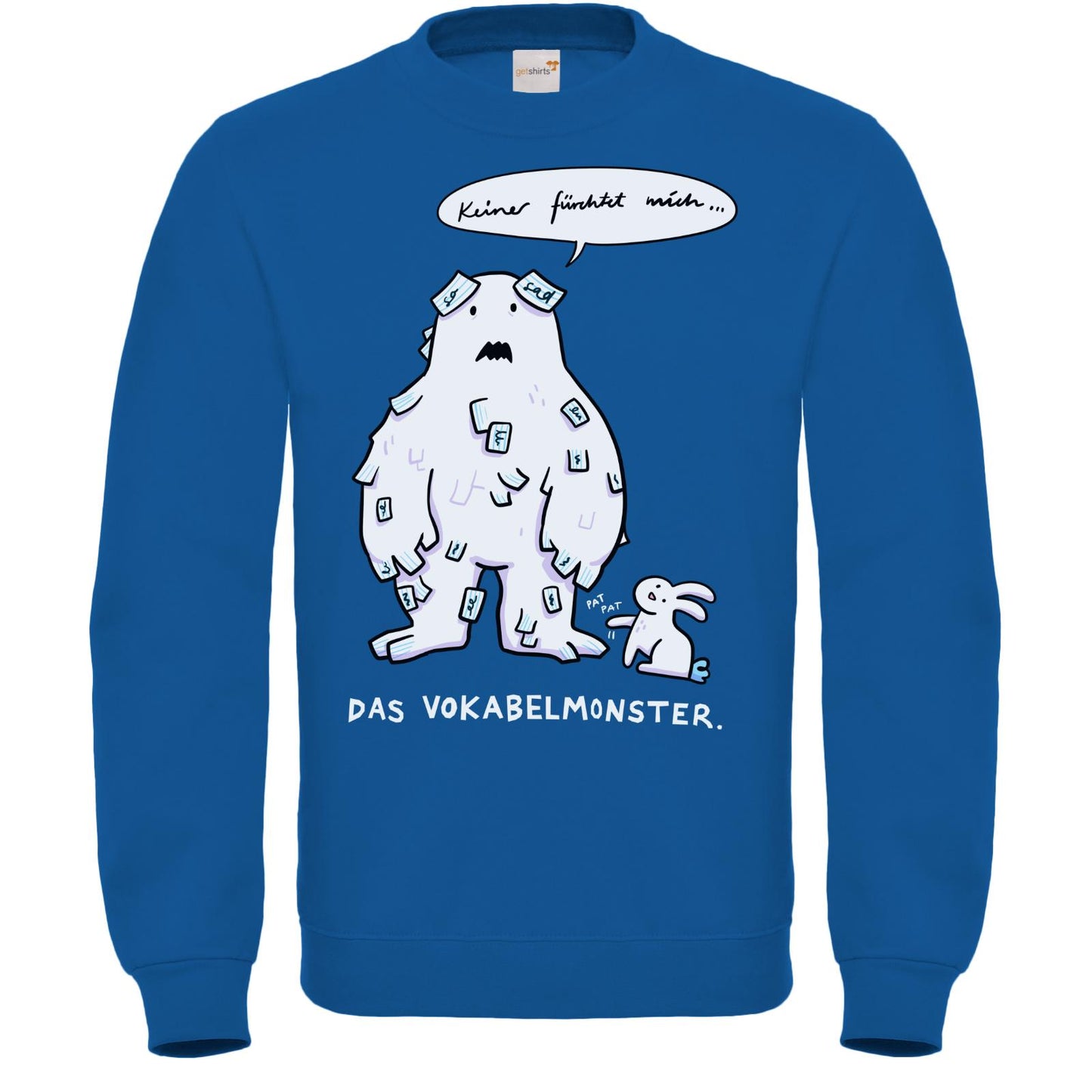 Sweat-shirt FAIR WEAR - Le Monstre du Vocabulaire