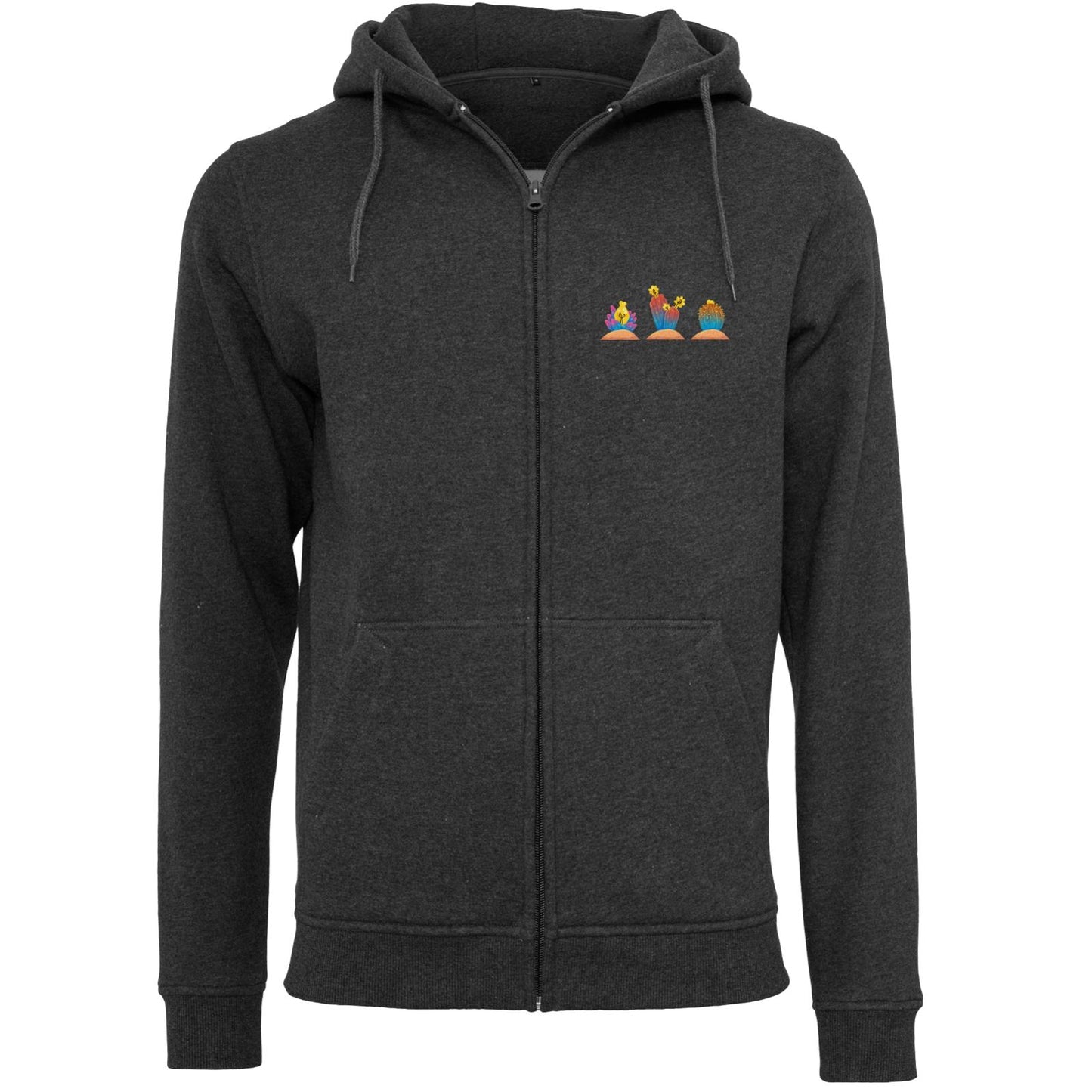 Sweat à capuche zippé épais - Jardinier succulent