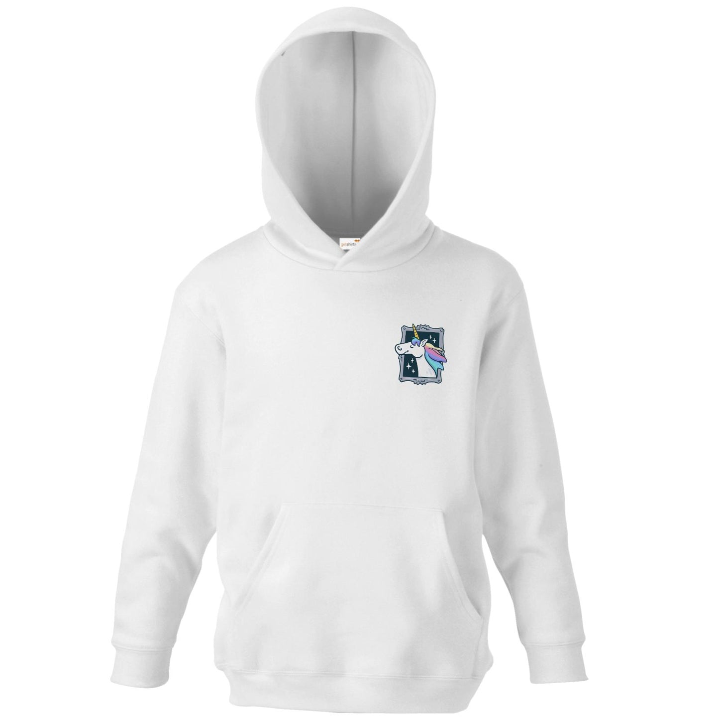 Sweat à capuche pour enfant - Licorne imprimée des deux côtés