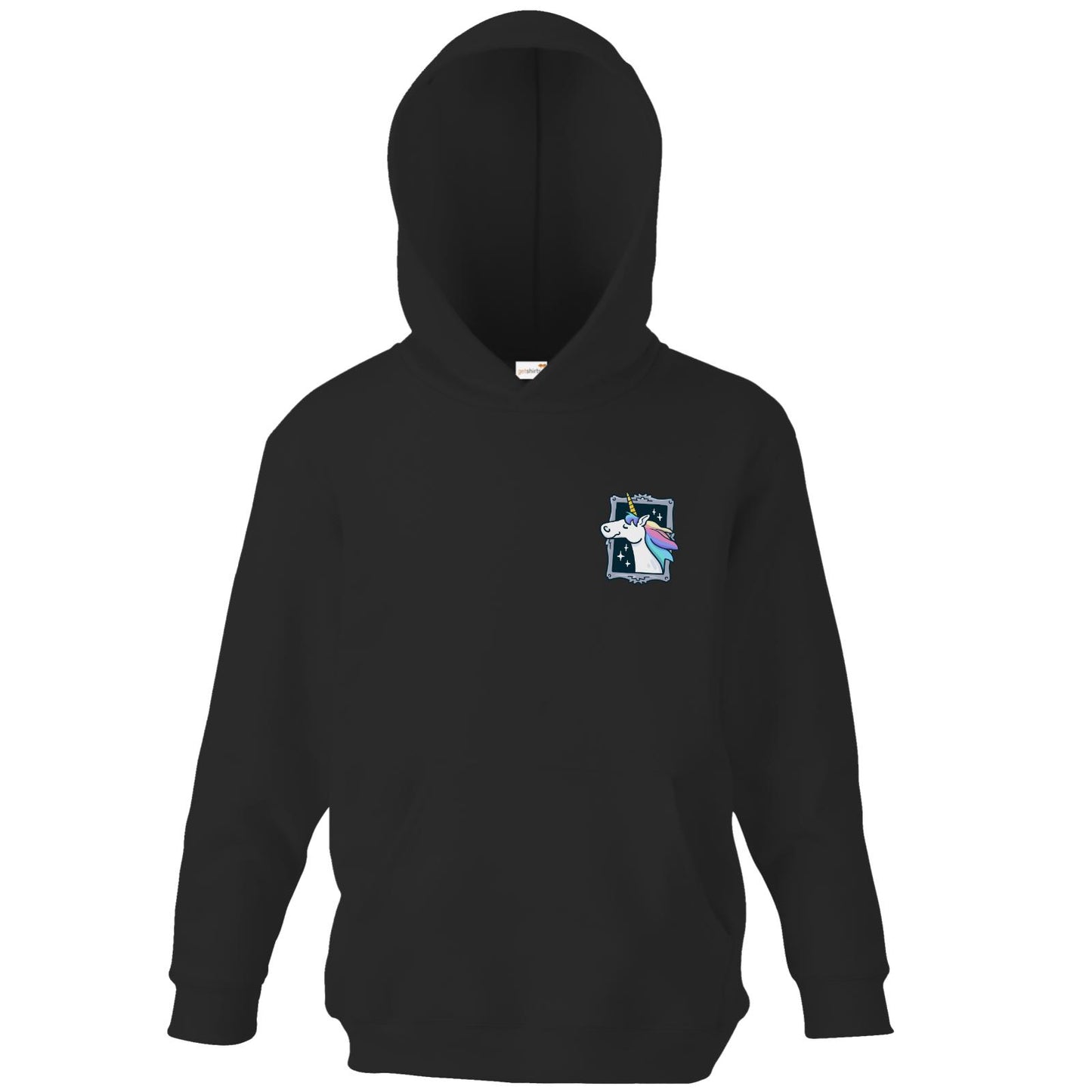 Sweat à capuche pour enfant - Licorne imprimée des deux côtés
