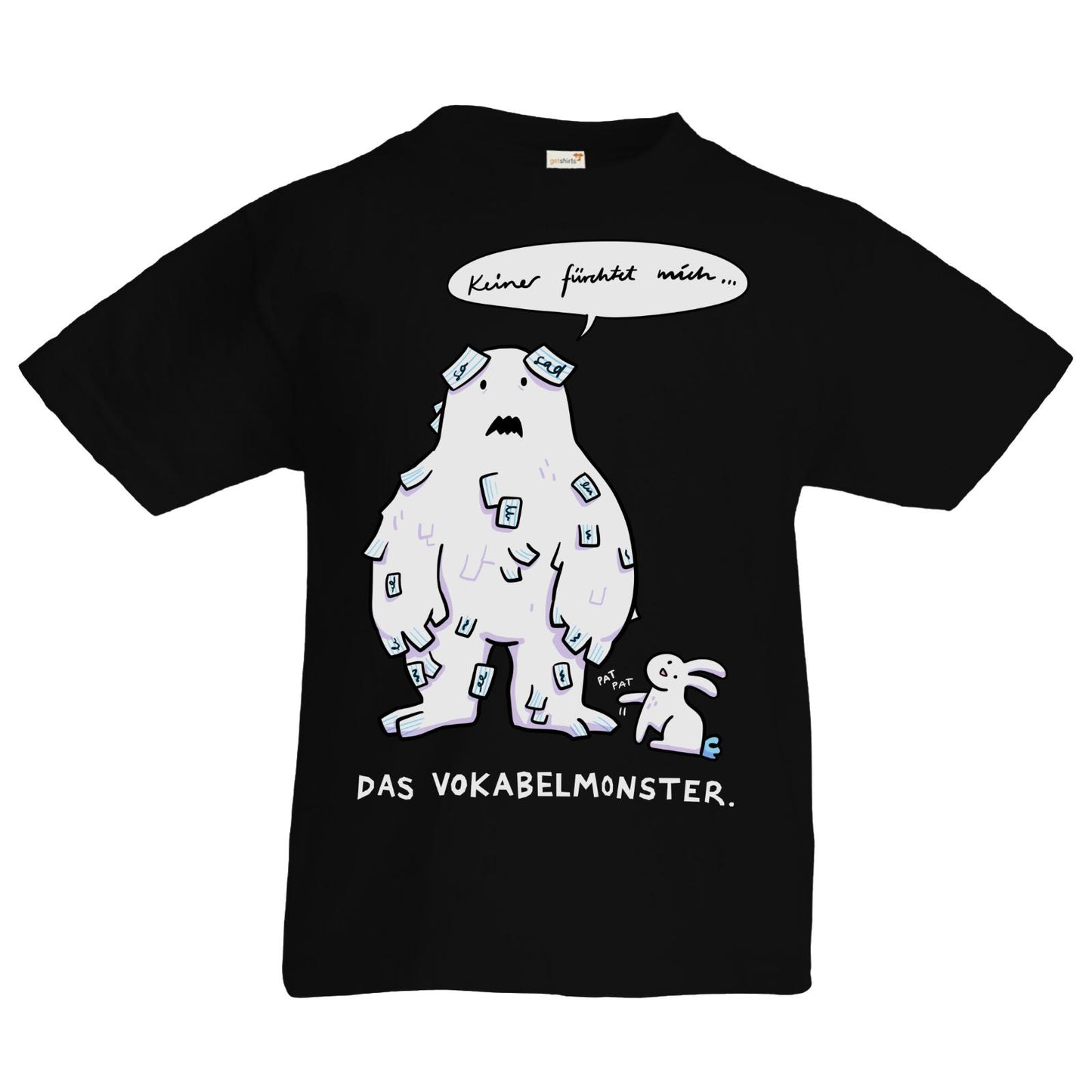 T-shirt enfant - Le monstre du vocabulaire