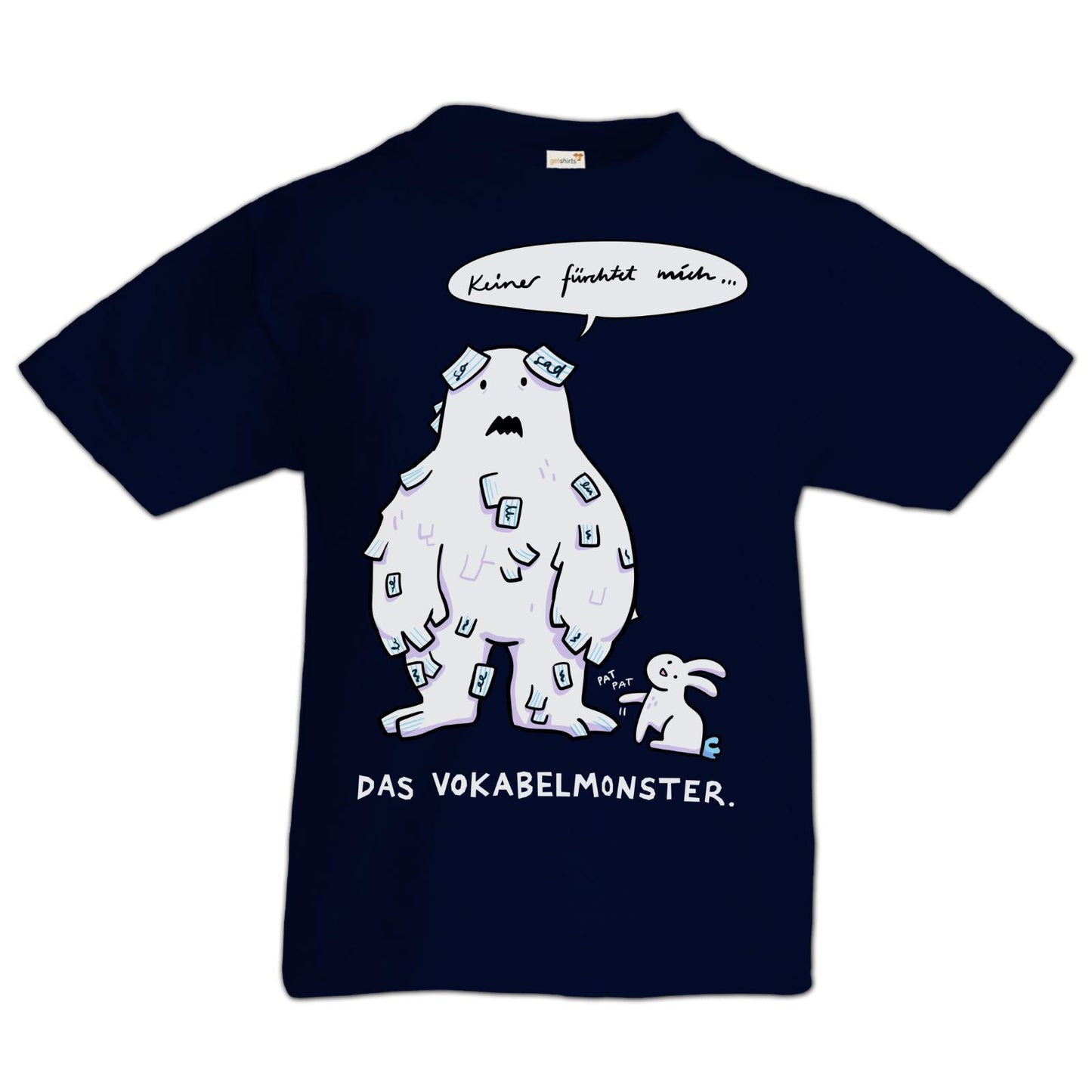 T-shirt enfant - Le monstre du vocabulaire