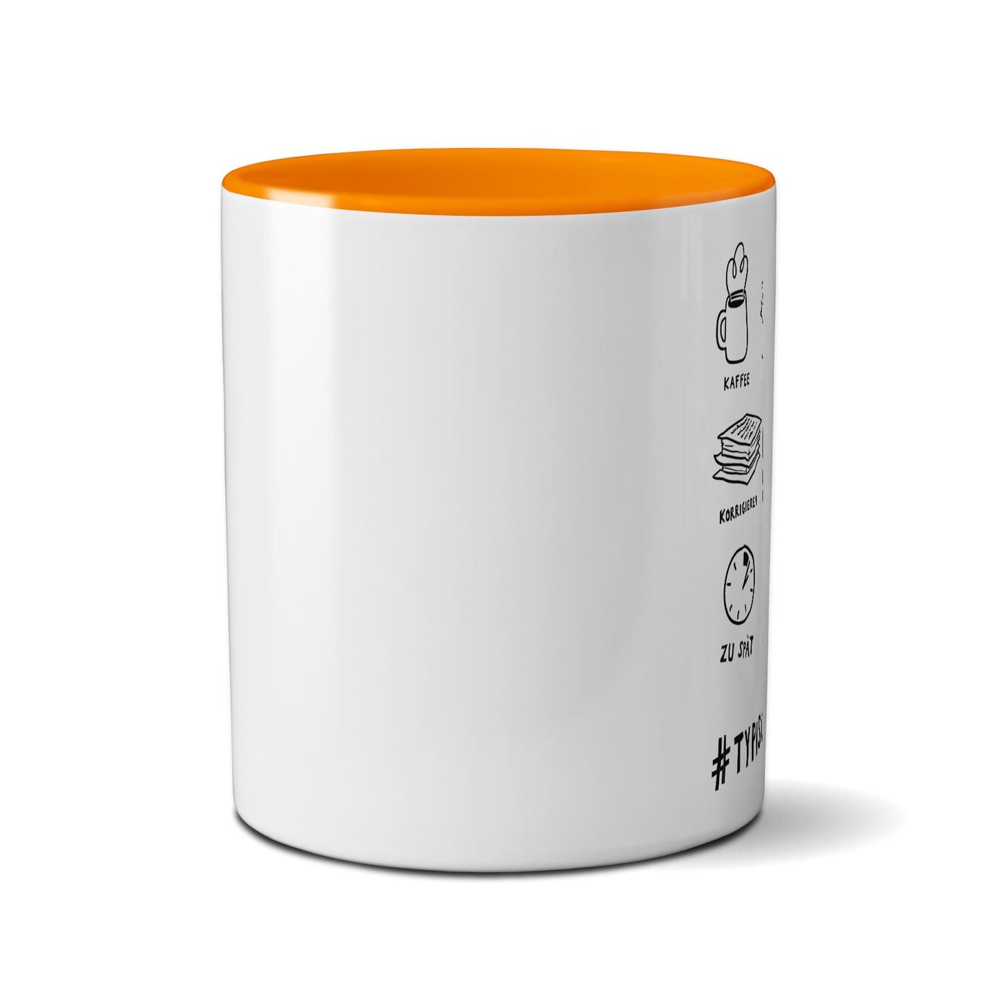 Mug coloré - Professeur typique
