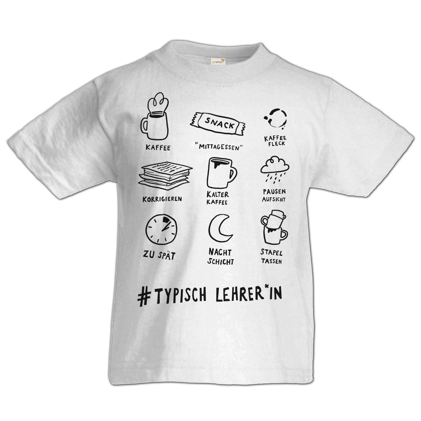 T-shirt enfant - Professeur typique