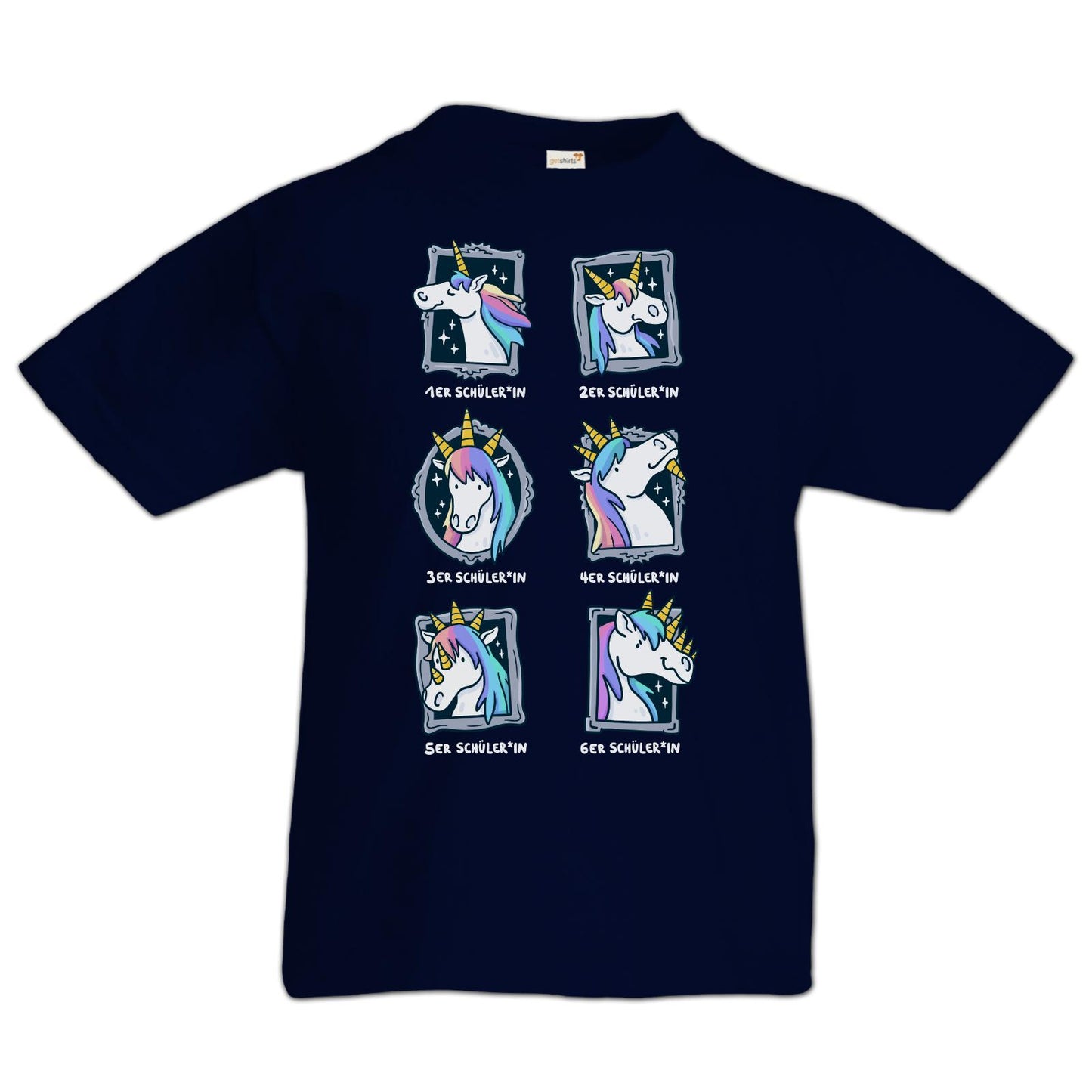 T-shirt enfant - Notes de licorne