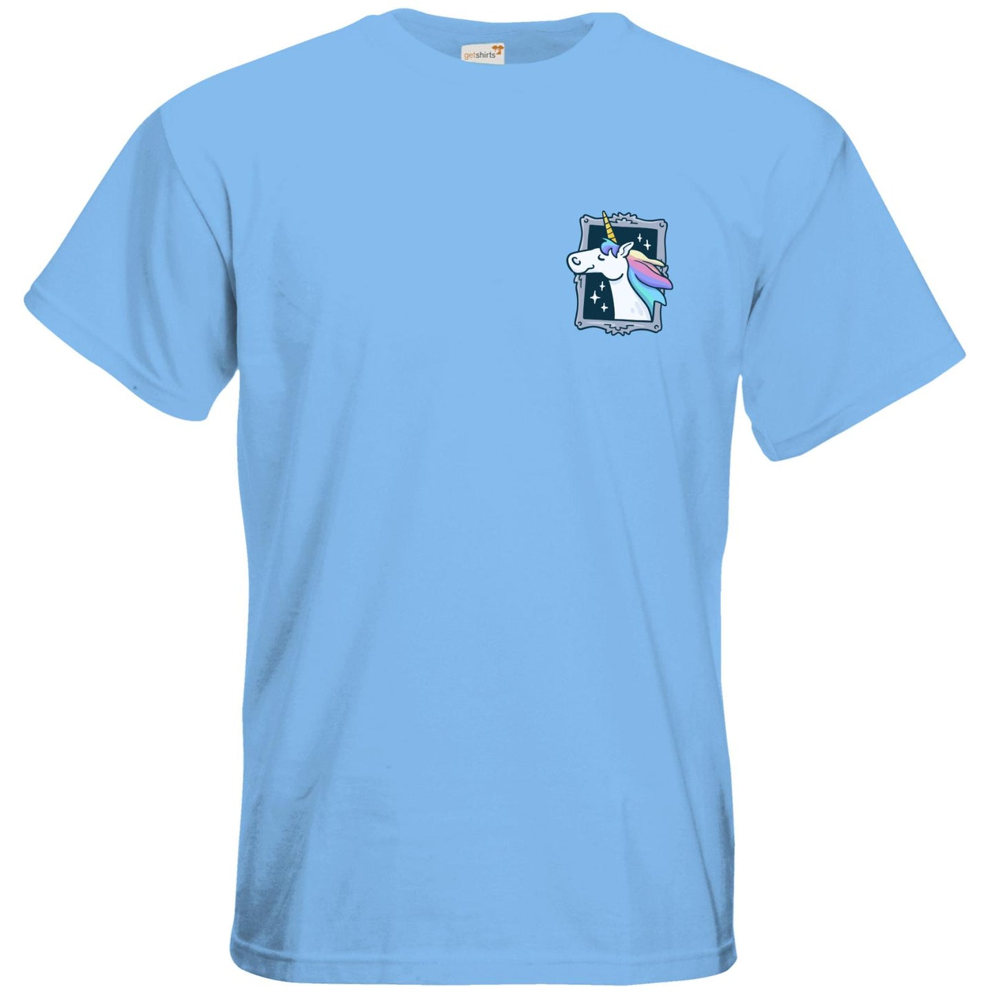 T-shirt Premium - Licorne imprimée recto verso