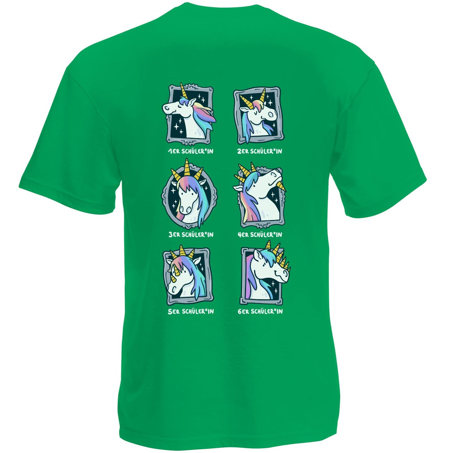 T-shirt Premium - Licorne imprimée recto verso