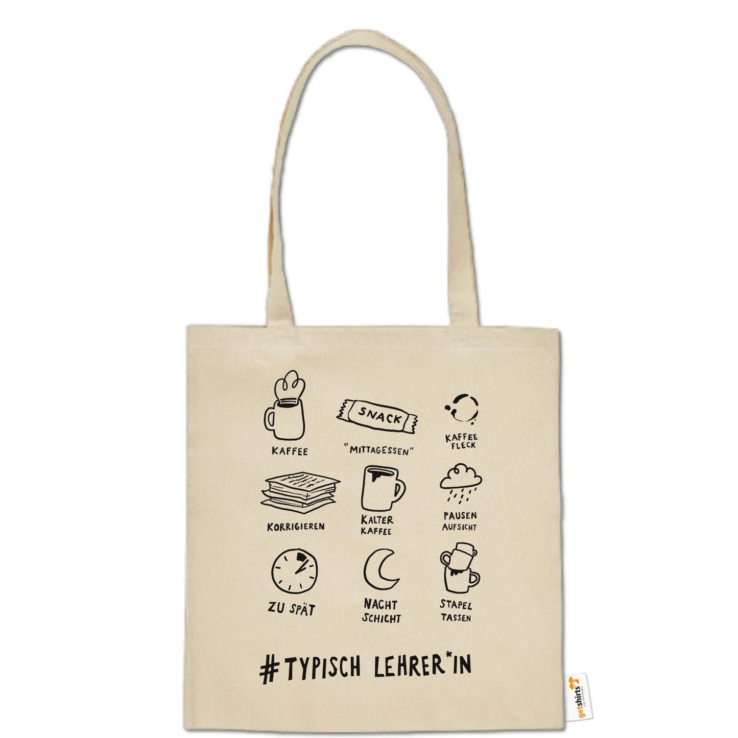 Sac en coton - Professeur typique