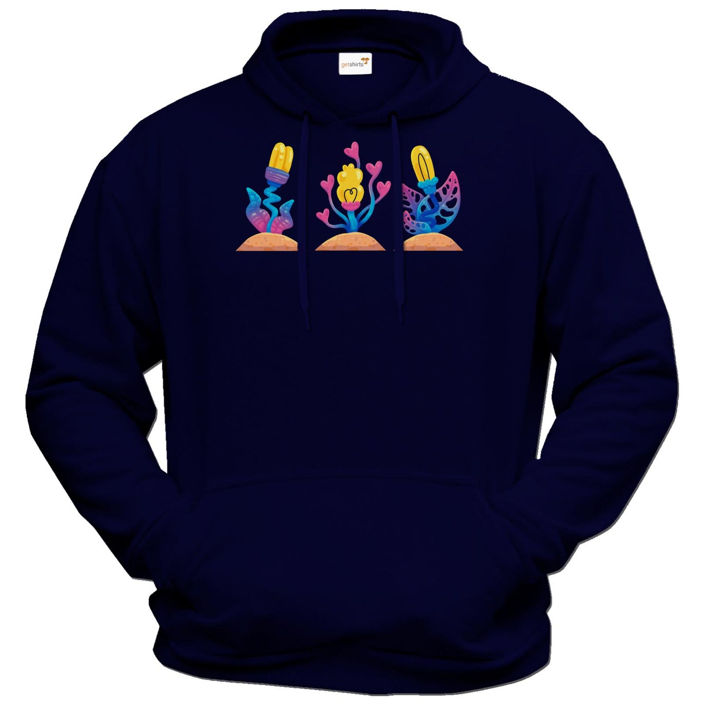 Sweat à capuche Premium FAIR WEAR - Fleurs roses