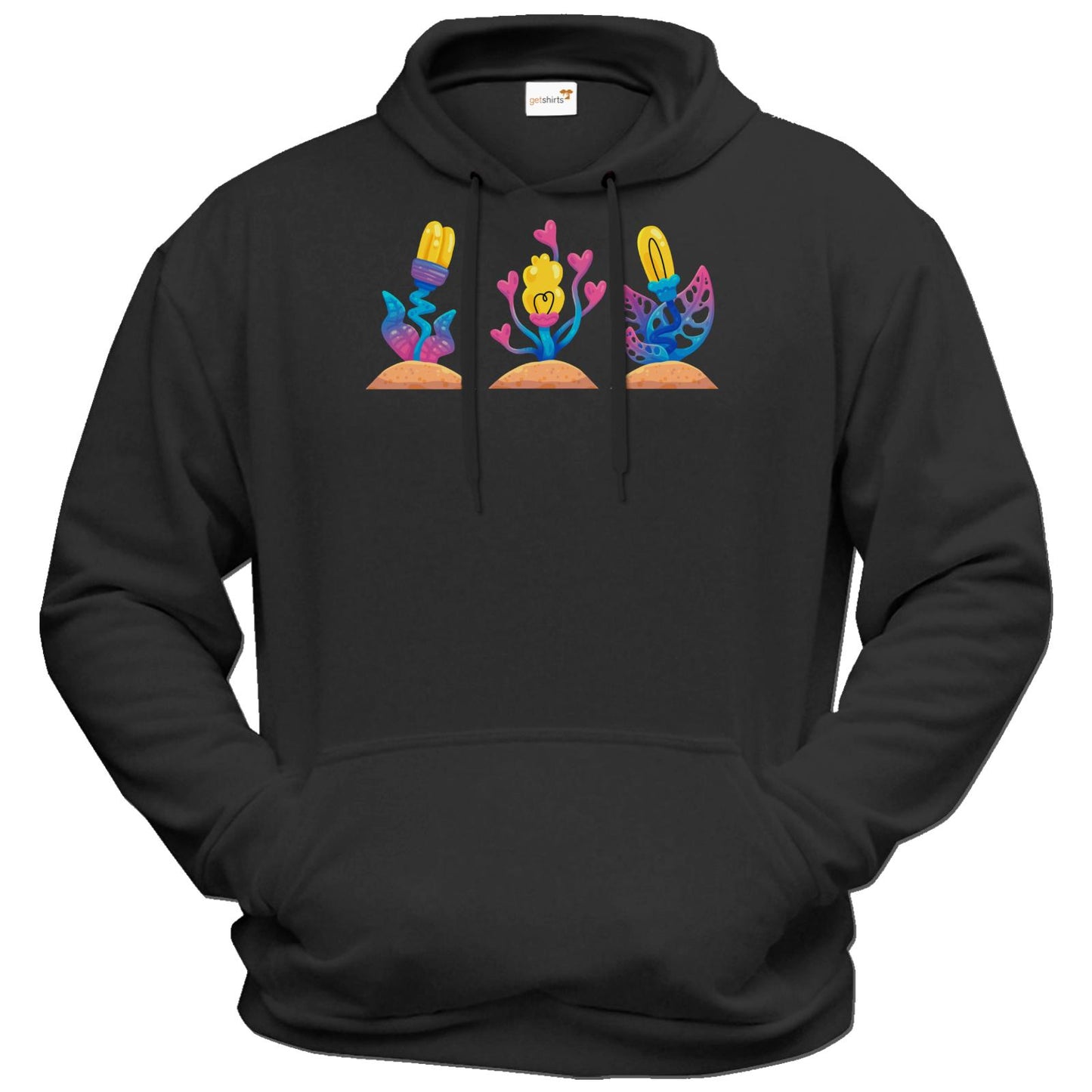 Sweat à capuche Premium FAIR WEAR - Fleurs roses