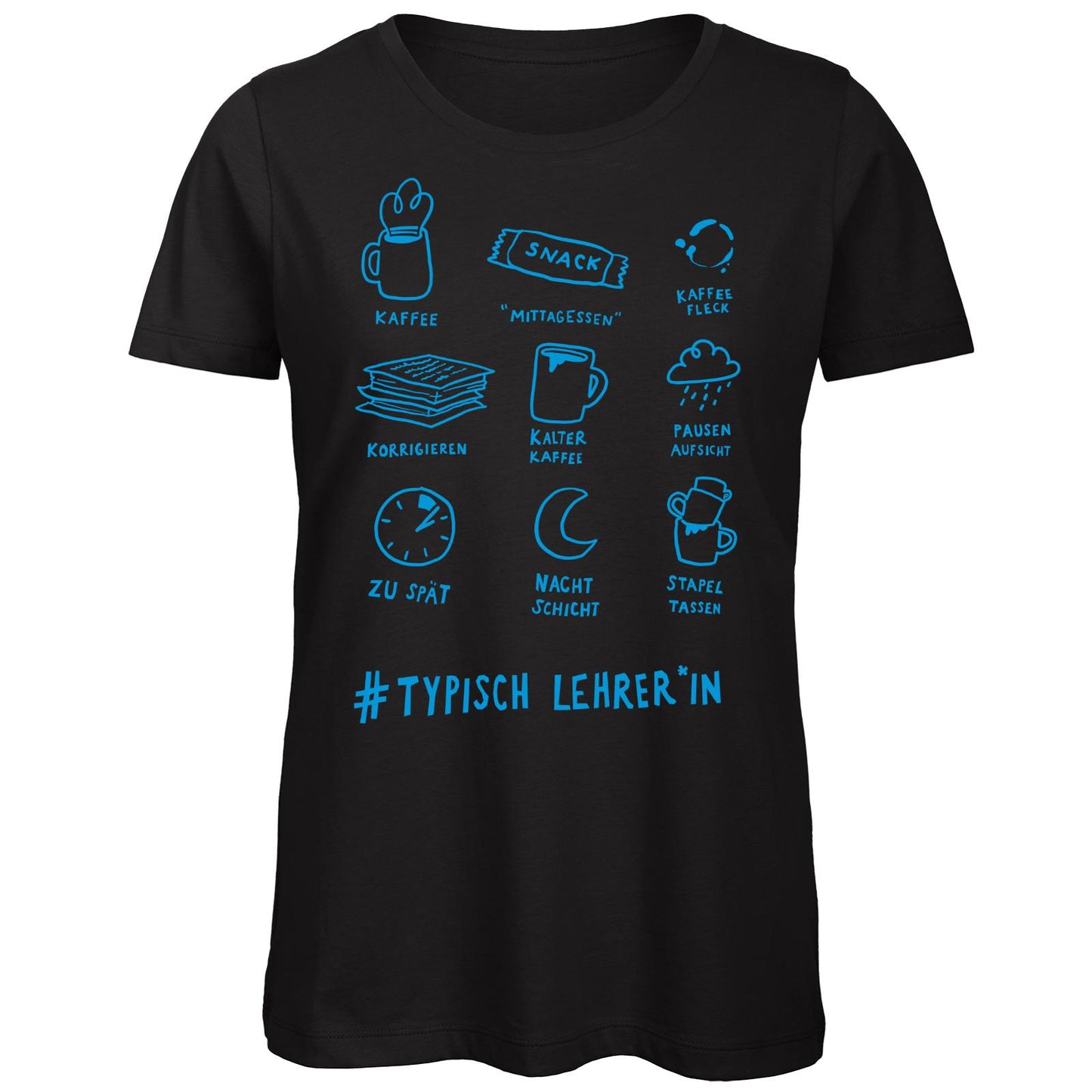 T-shirt bio ajusté - Professeur typique