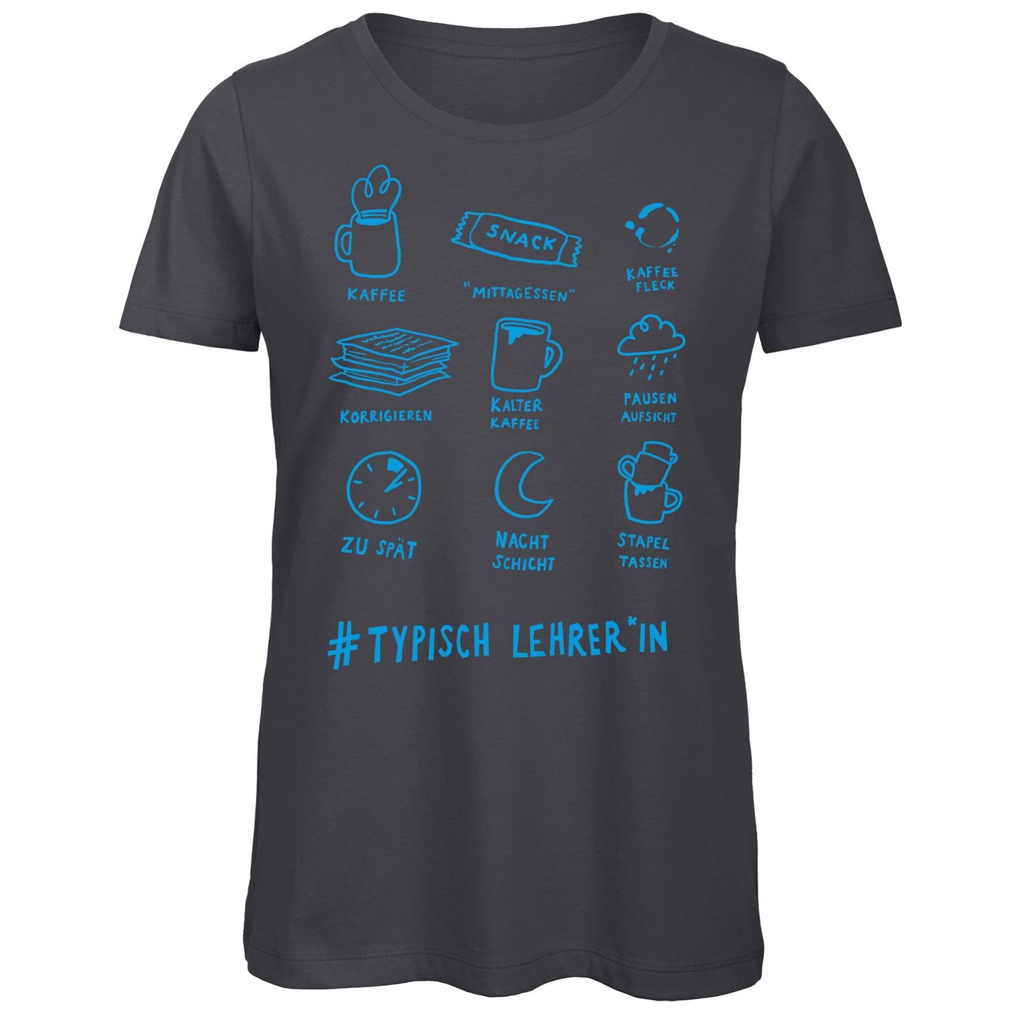 T-shirt bio ajusté - Professeur typique