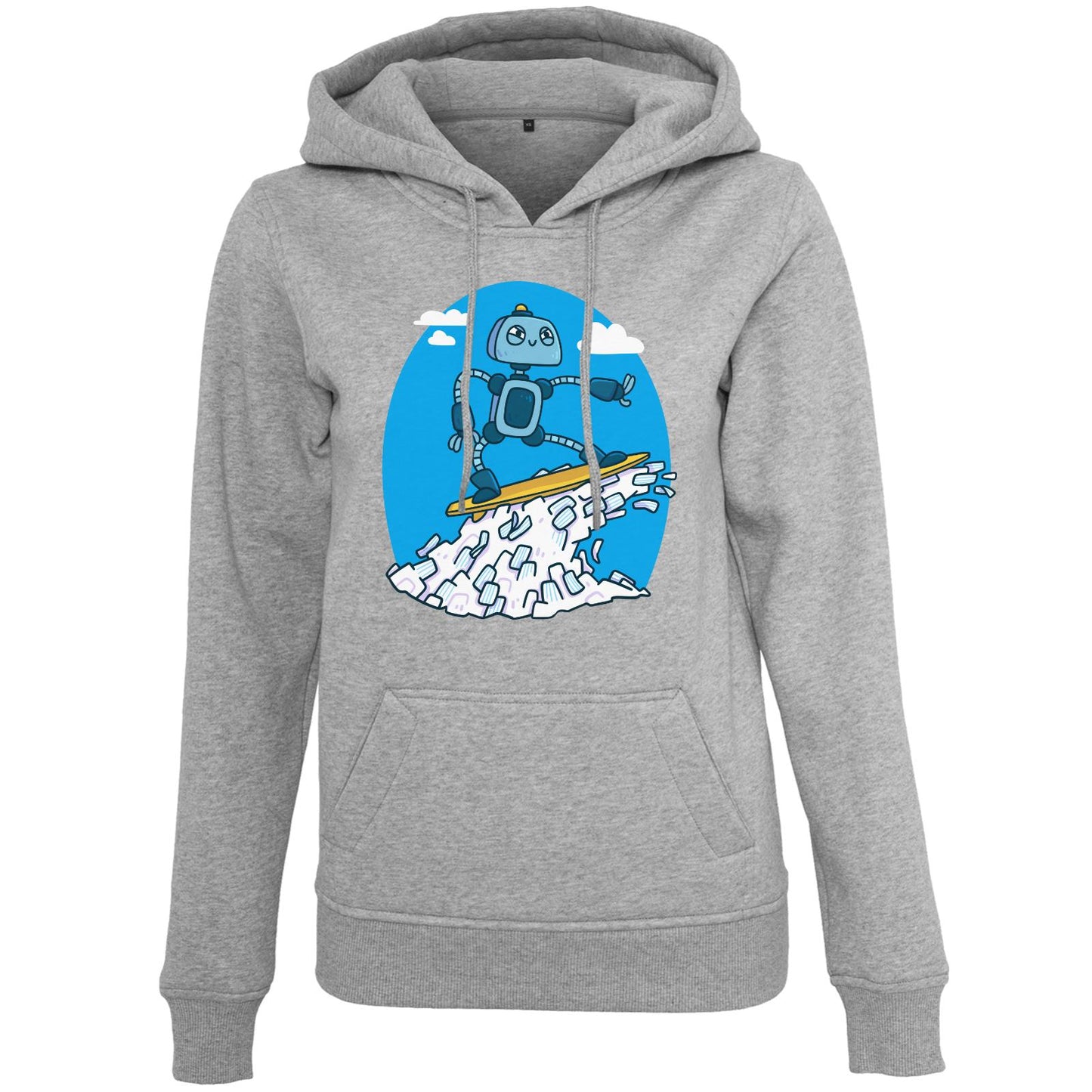 Sweat à capuche épais pour femme - Vocabulary Wave
