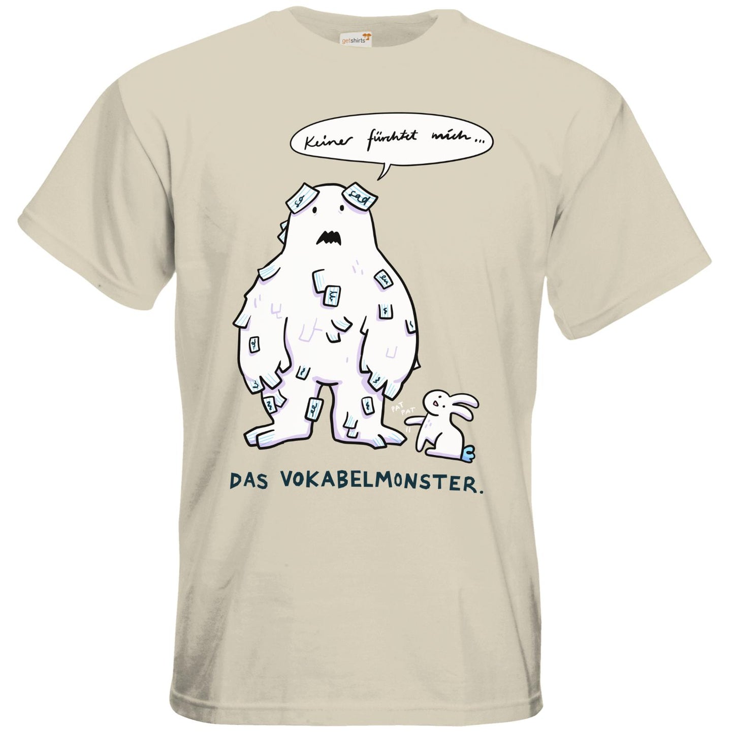 T-Shirt Premium - Das Vokabelmonster