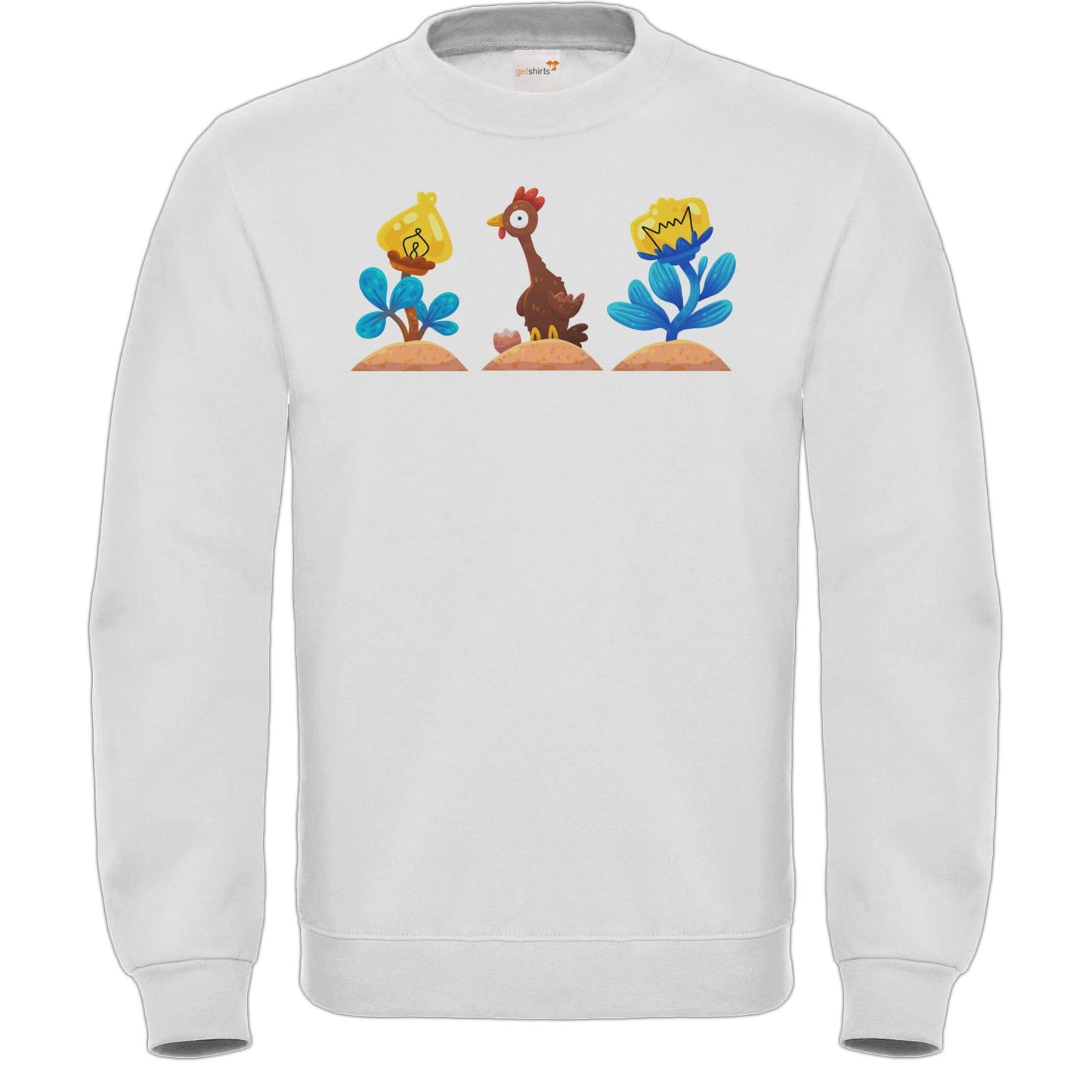 Sweat-shirt FAIR WEAR - Flower Chicken