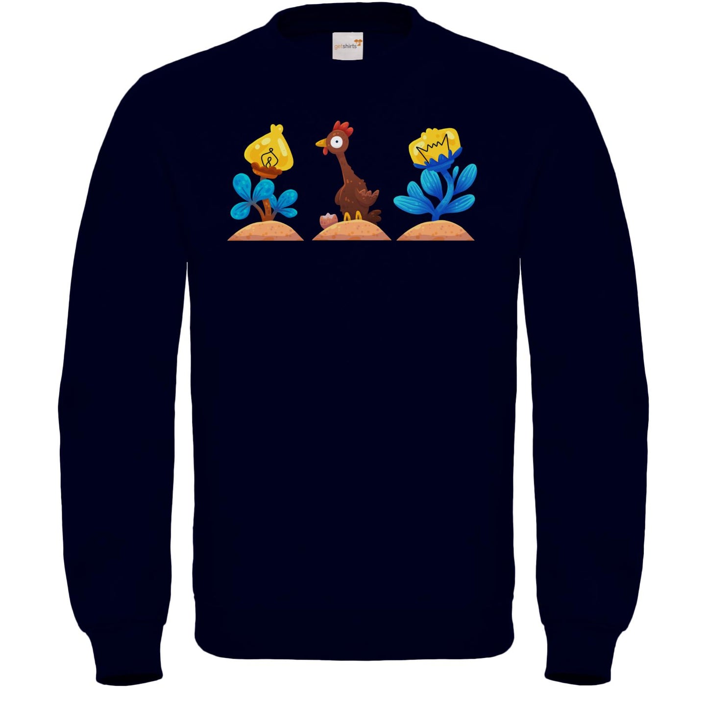 Sweat-shirt FAIR WEAR - Flower Chicken
