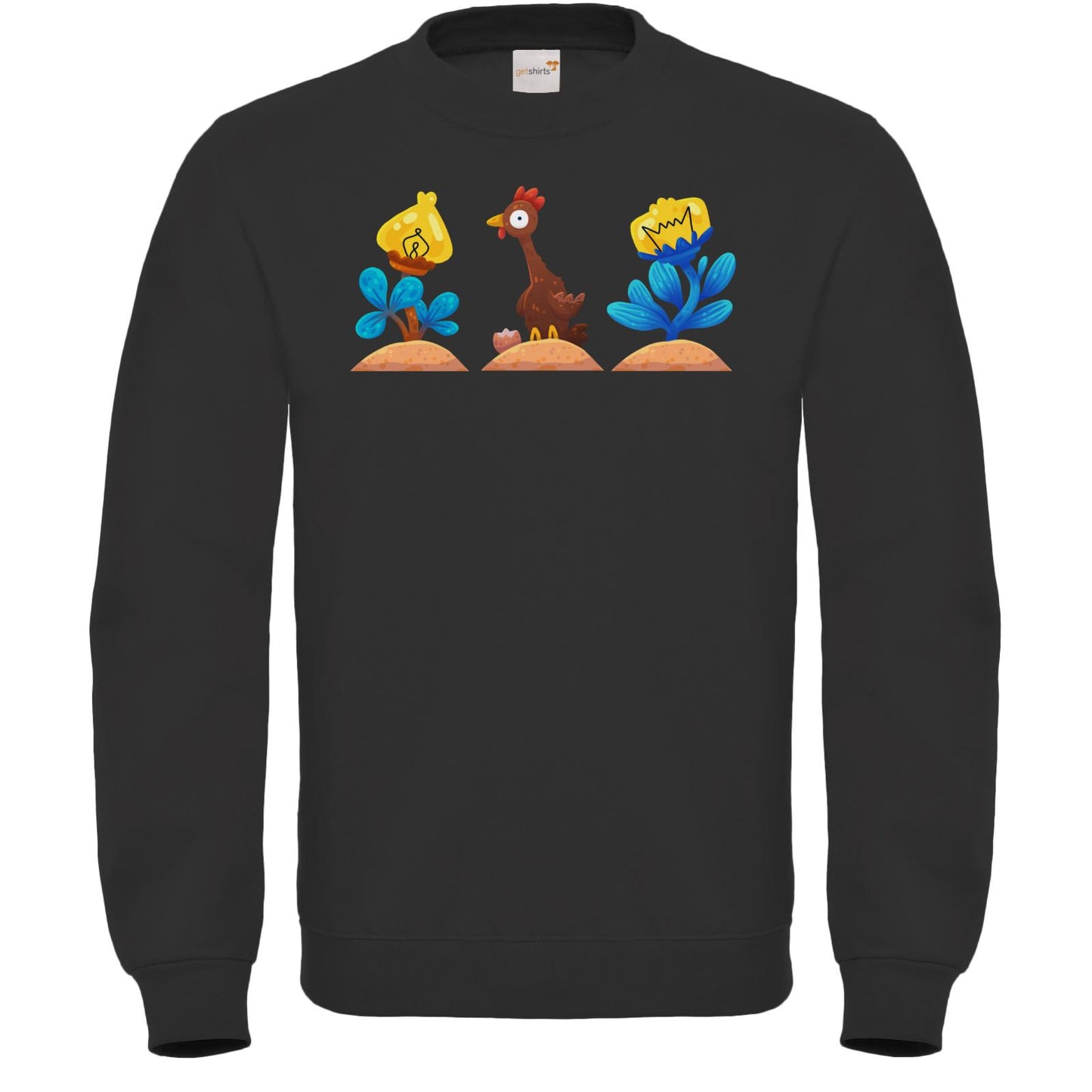 Sweat-shirt FAIR WEAR - Flower Chicken