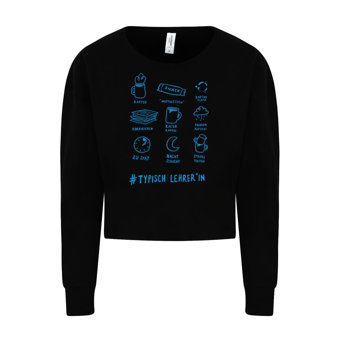 Sweat court pour femme - Professeur typique