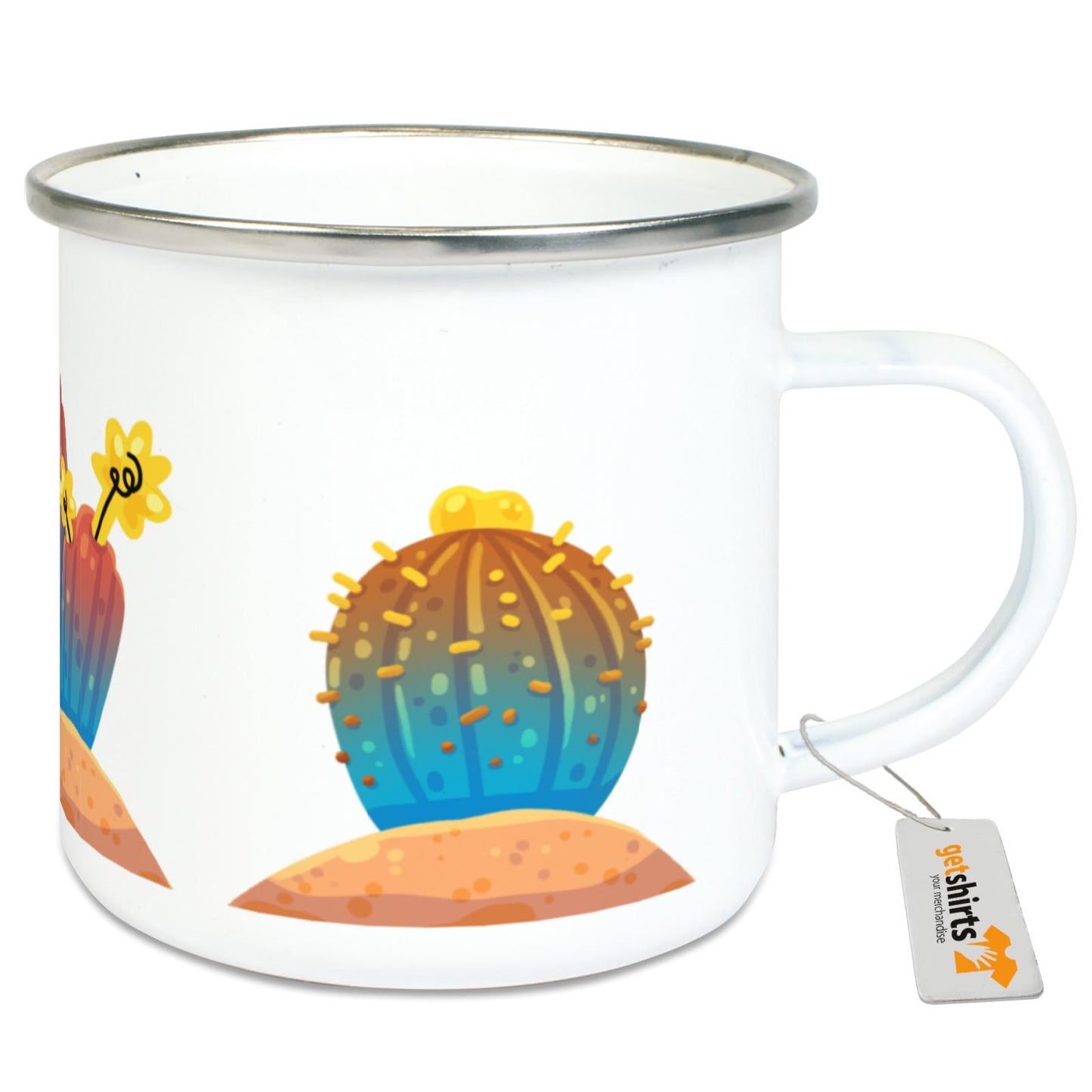 Tasse en émail - Jardinier succulent