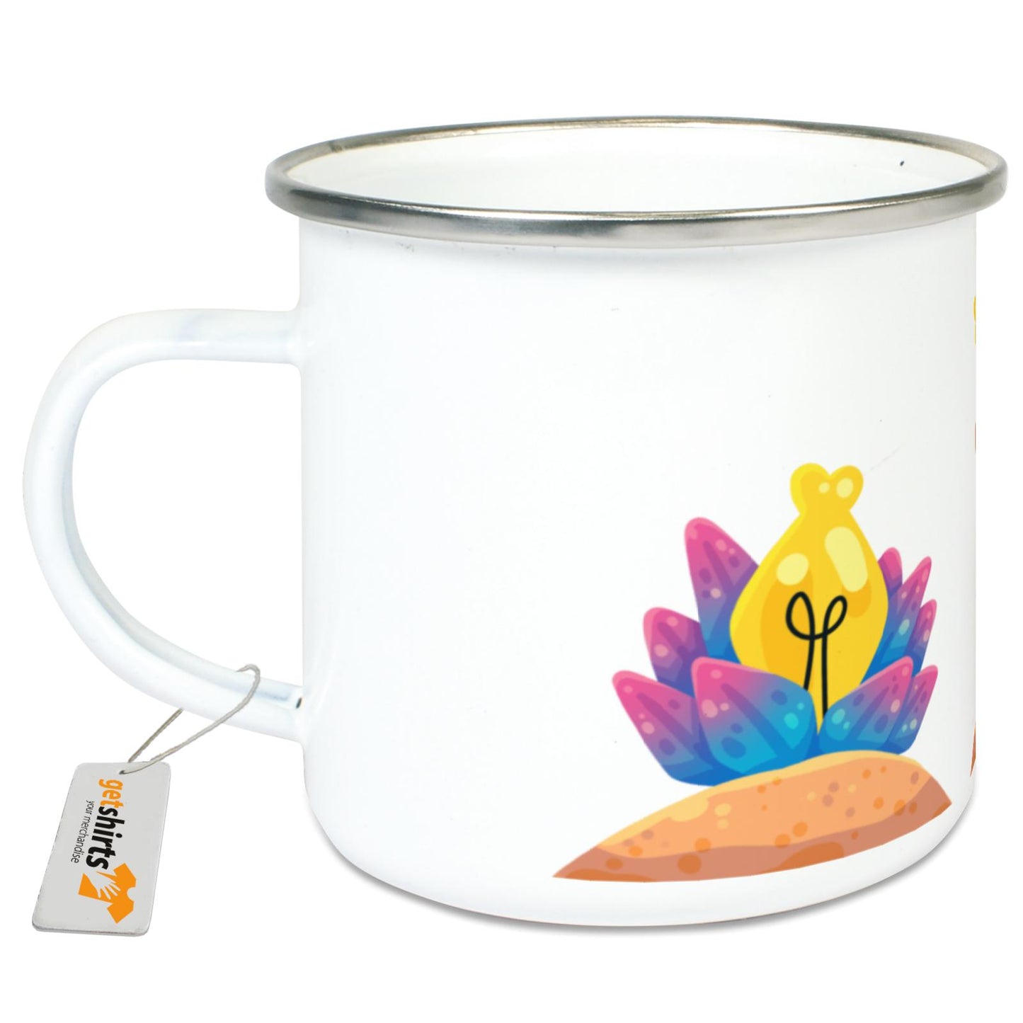 Tasse en émail - Jardinier succulent