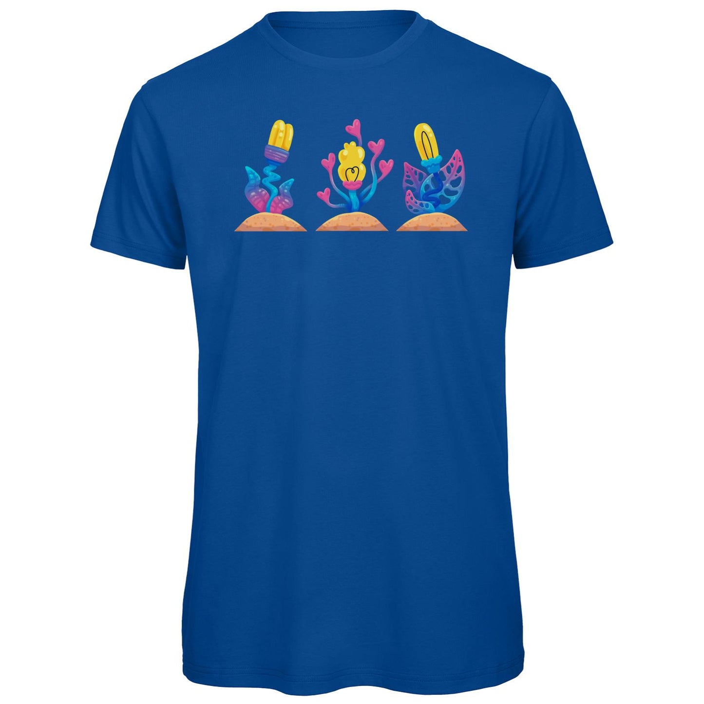 T-shirt bio - Fleurs roses