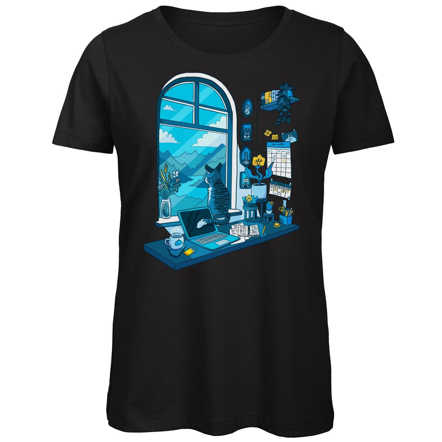T-shirt bio ajusté - Desk dream