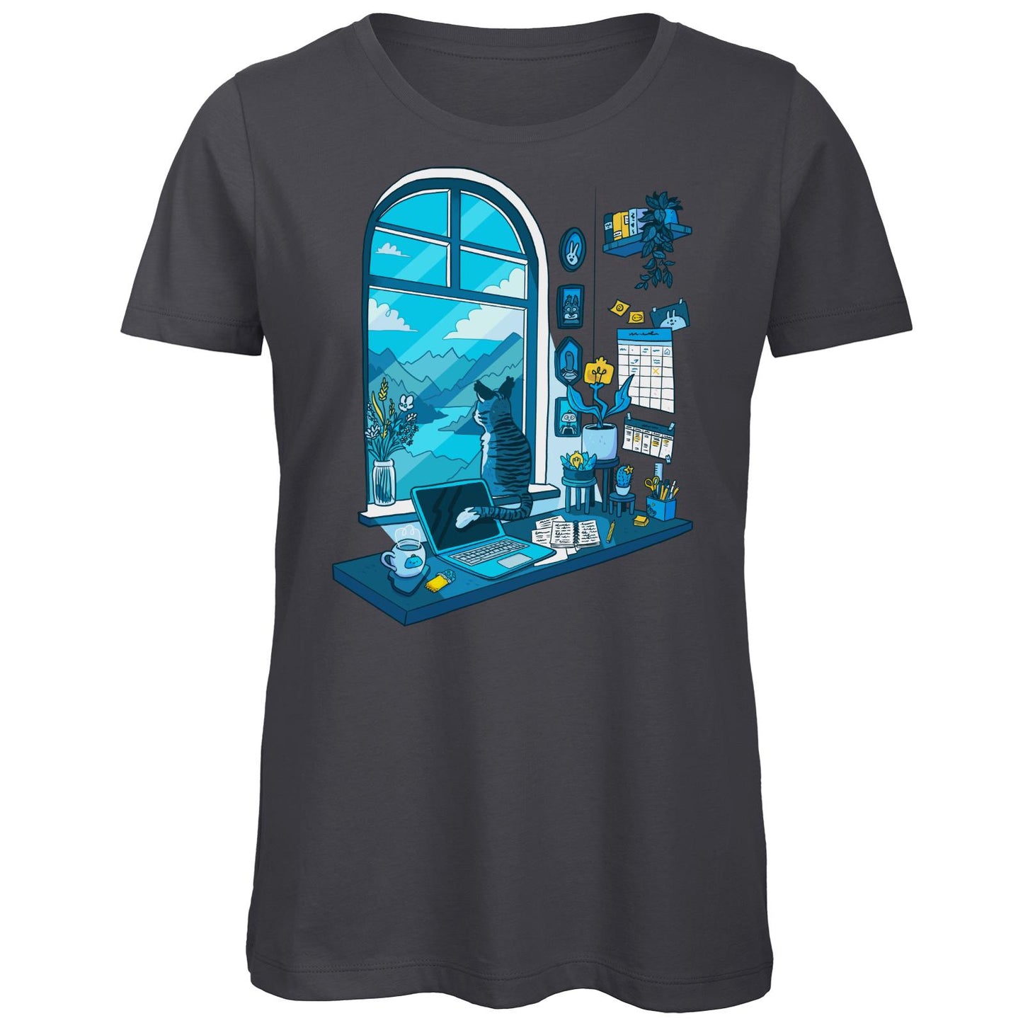 T-shirt bio ajusté - Desk dream