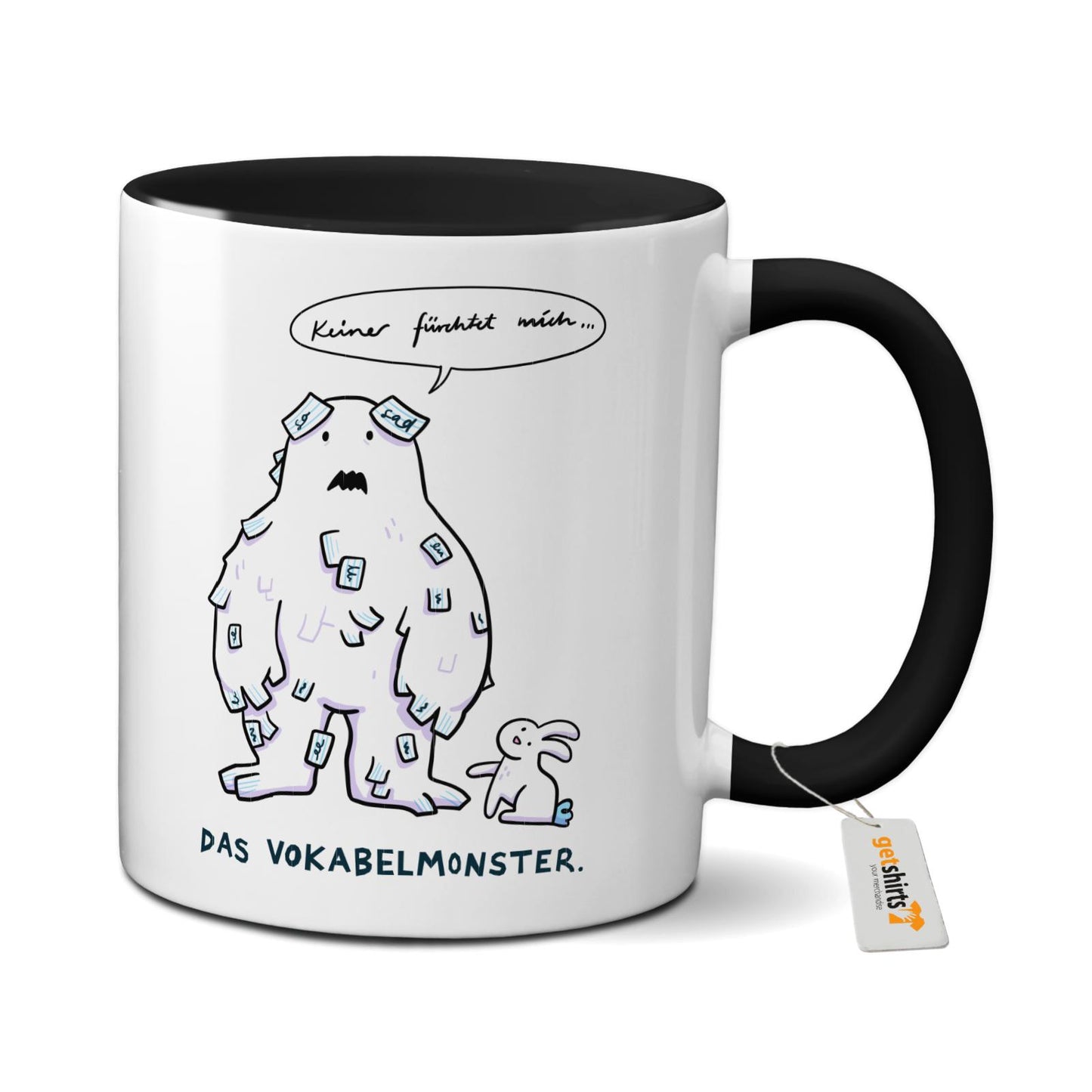 Mug coloré - Le Monstre du Vocabulaire