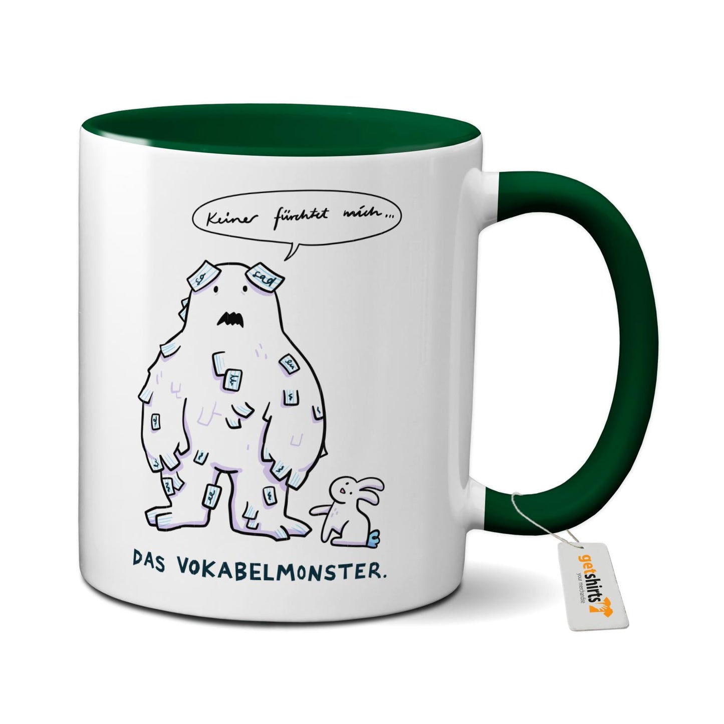 Mug coloré - Le Monstre du Vocabulaire