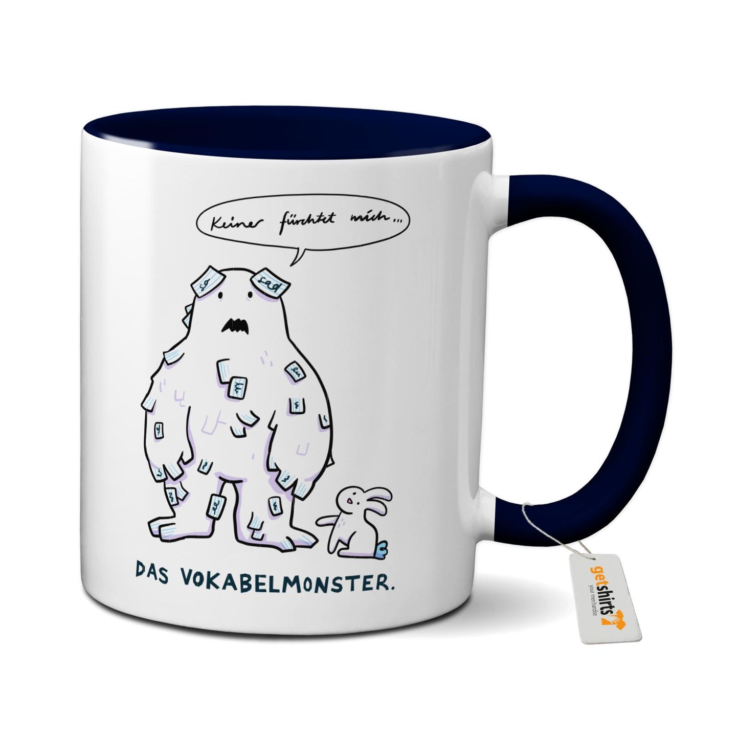 Mug coloré - Le Monstre du Vocabulaire