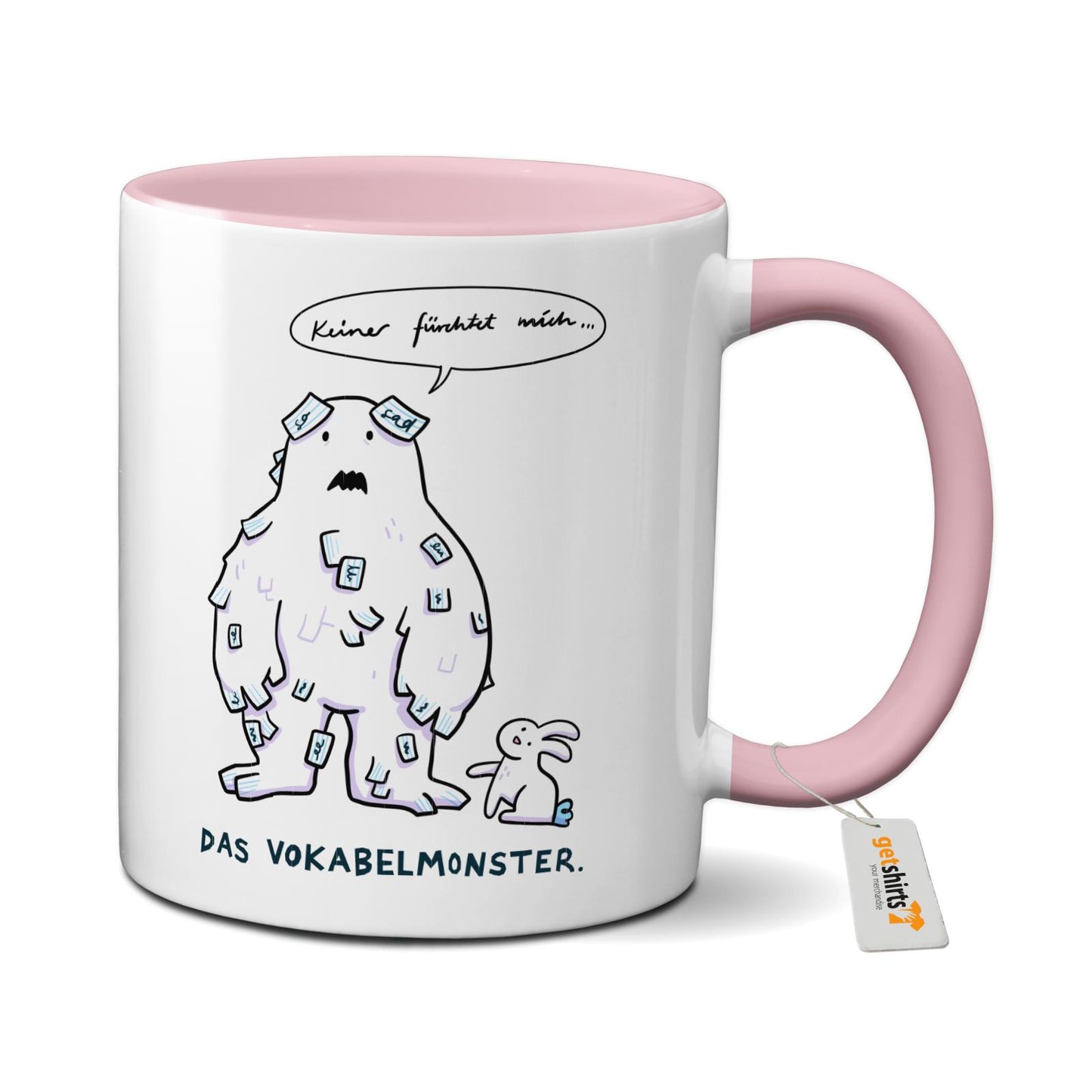 Mug coloré - Le Monstre du Vocabulaire