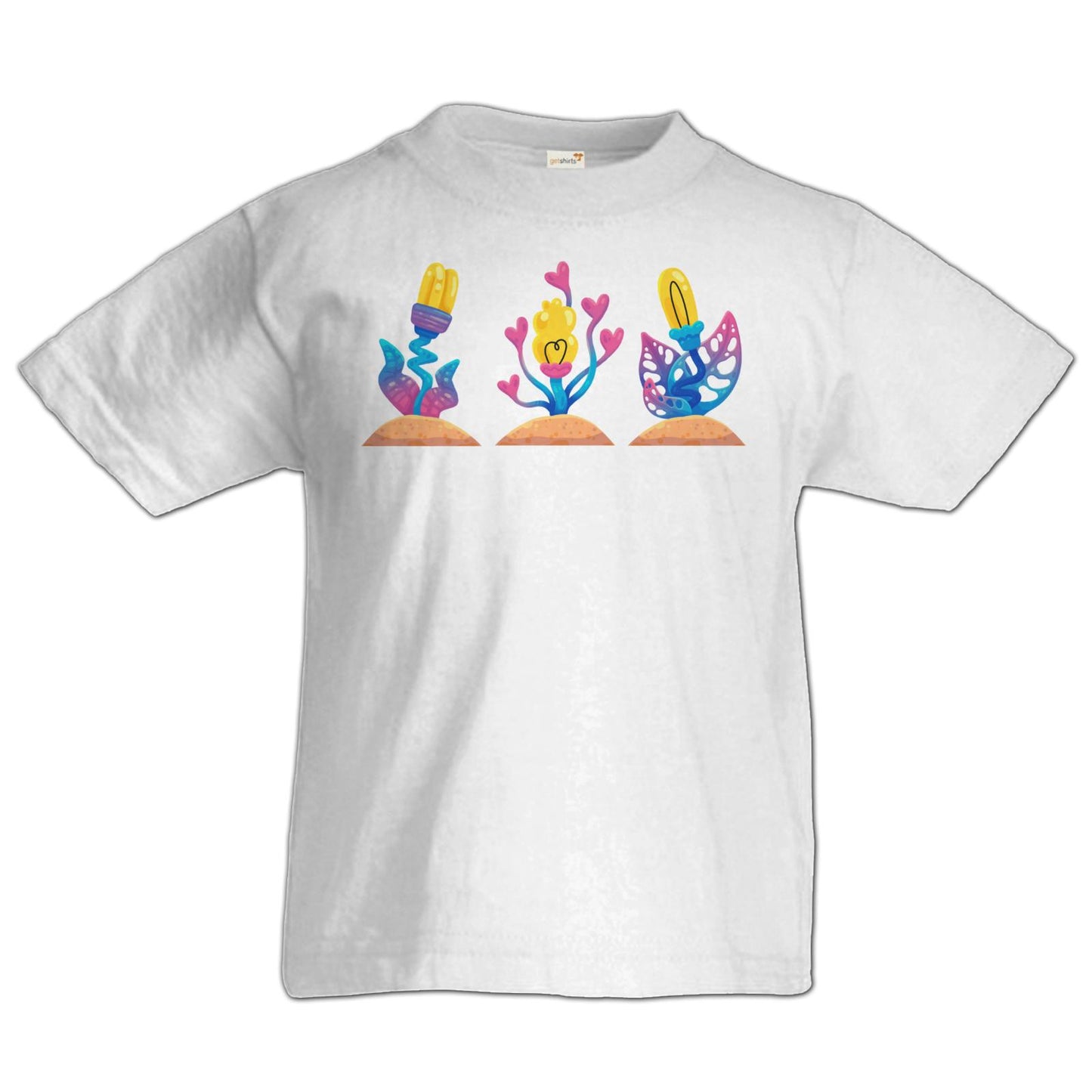 T-shirt enfant - Fleurs roses